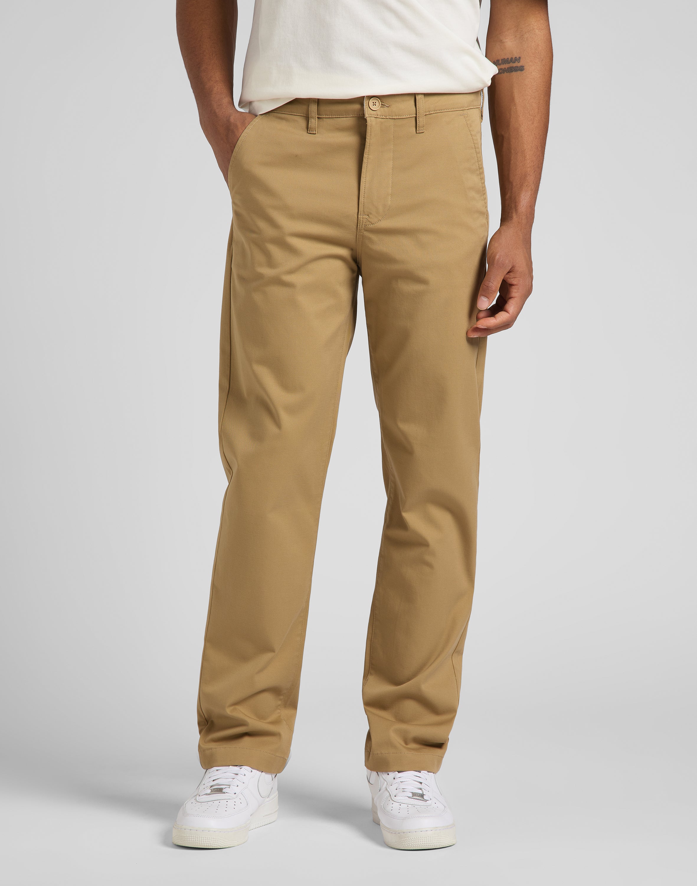 Pantaloni chino regular in argilla Lee