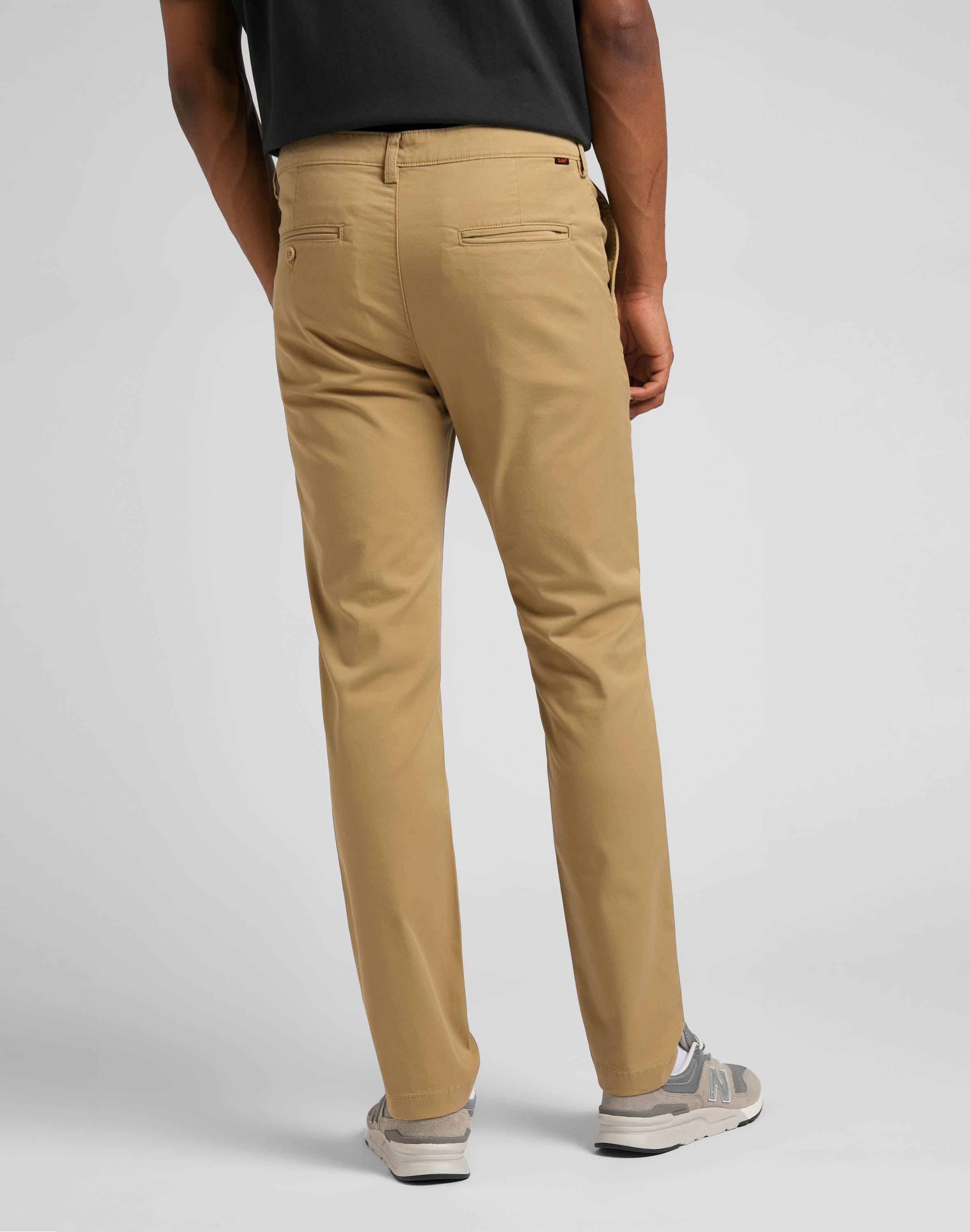 Pantaloni slim chino in argilla Lee