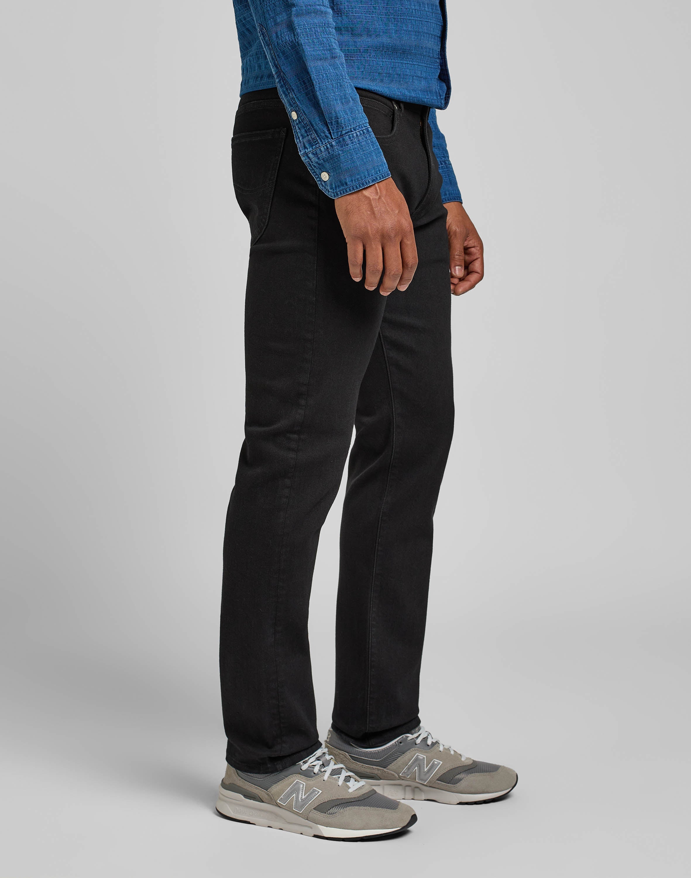 Jeans slim fit MVP in nero Lee