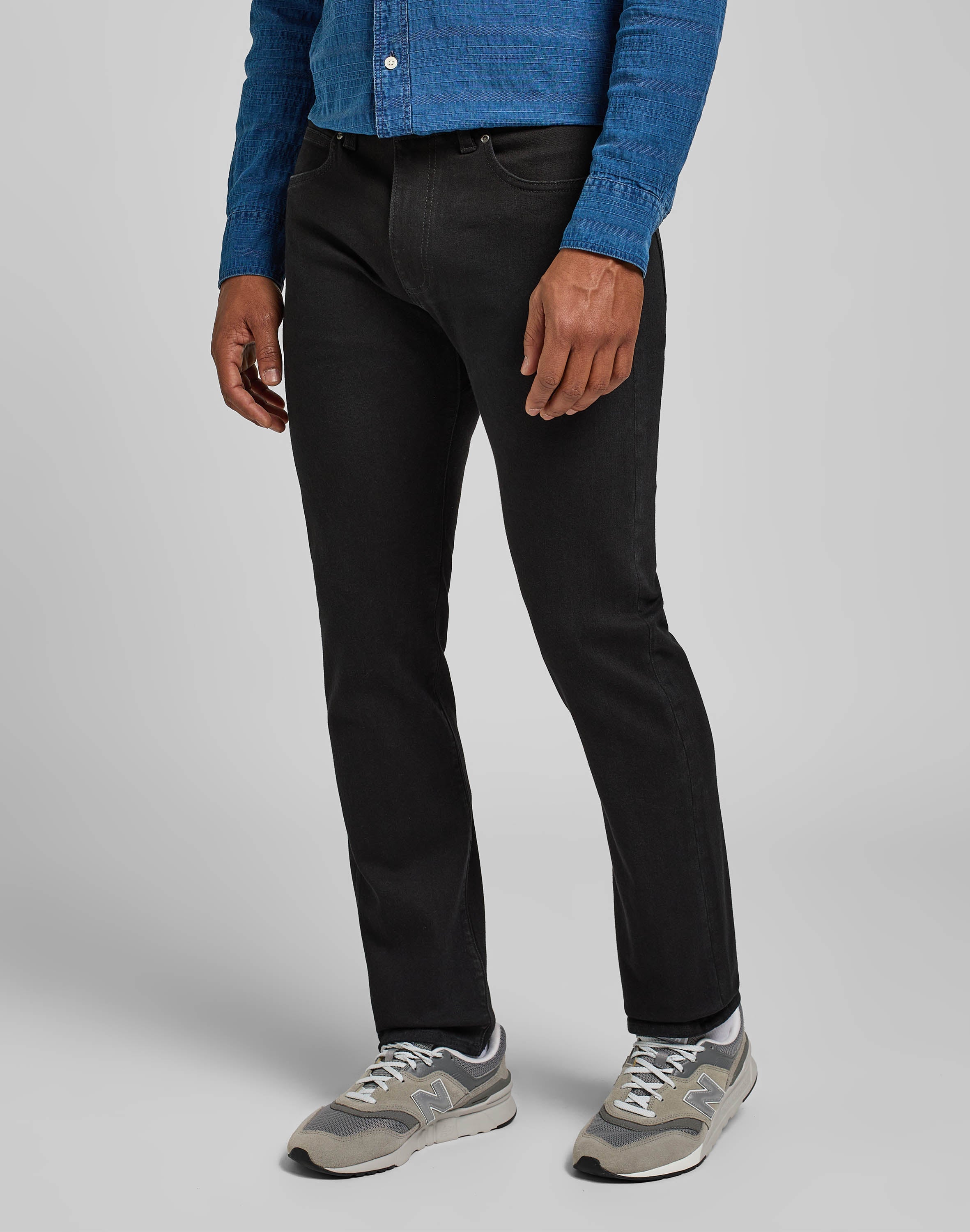 Jeans slim fit MVP in nero Lee