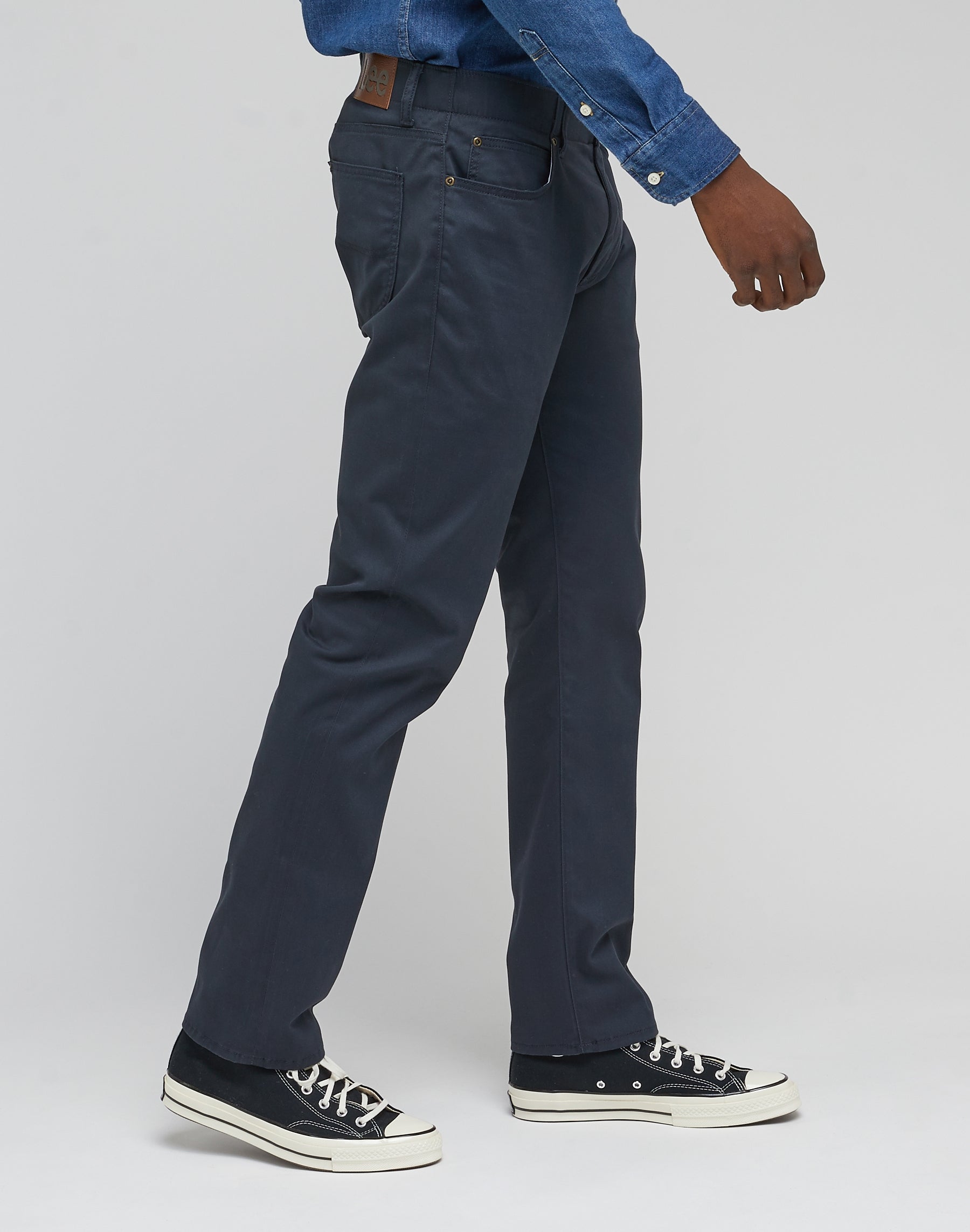 Pantaloni Mvp dal taglio dritto in blu Lee