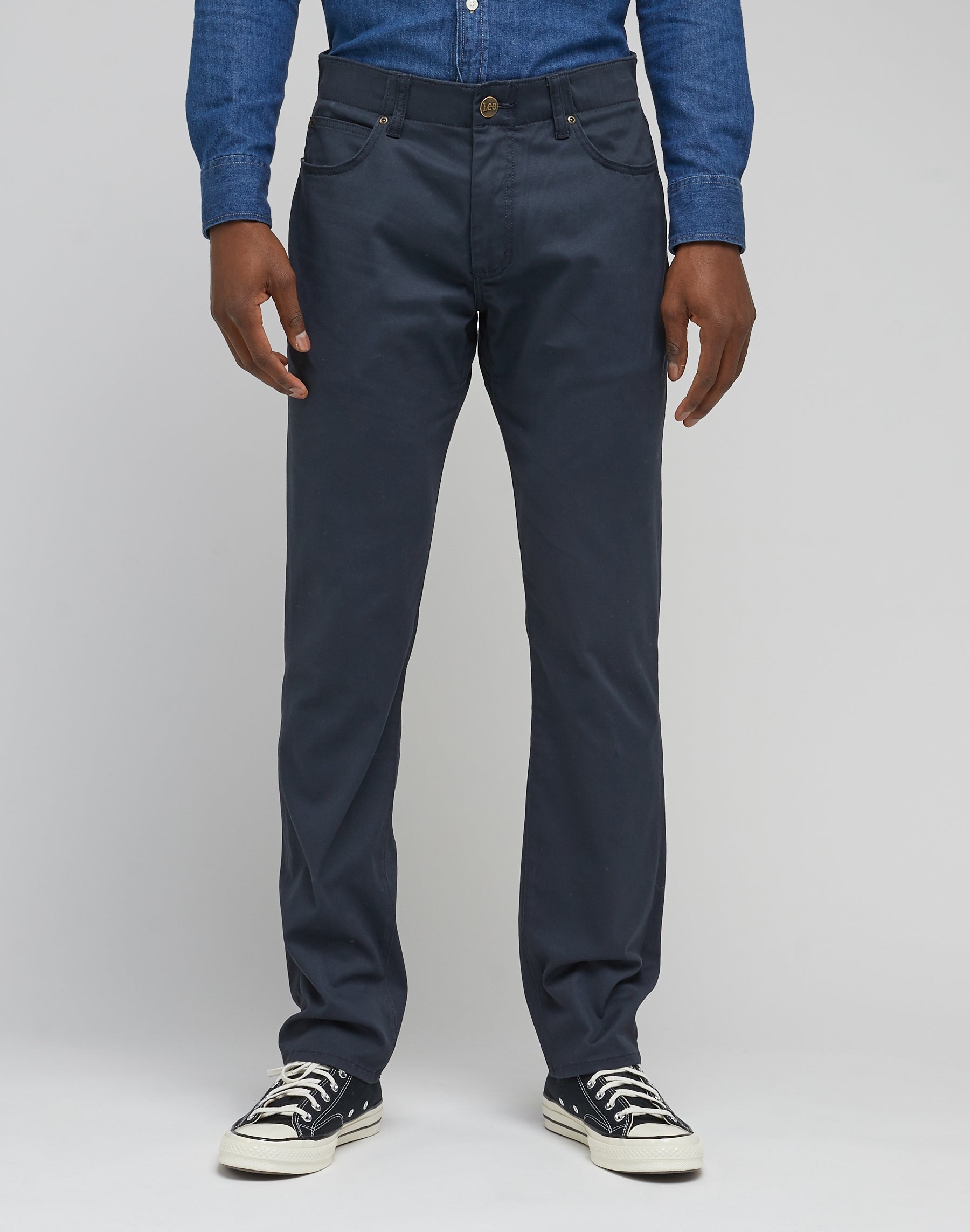 Pantaloni Mvp dal taglio dritto in blu Lee