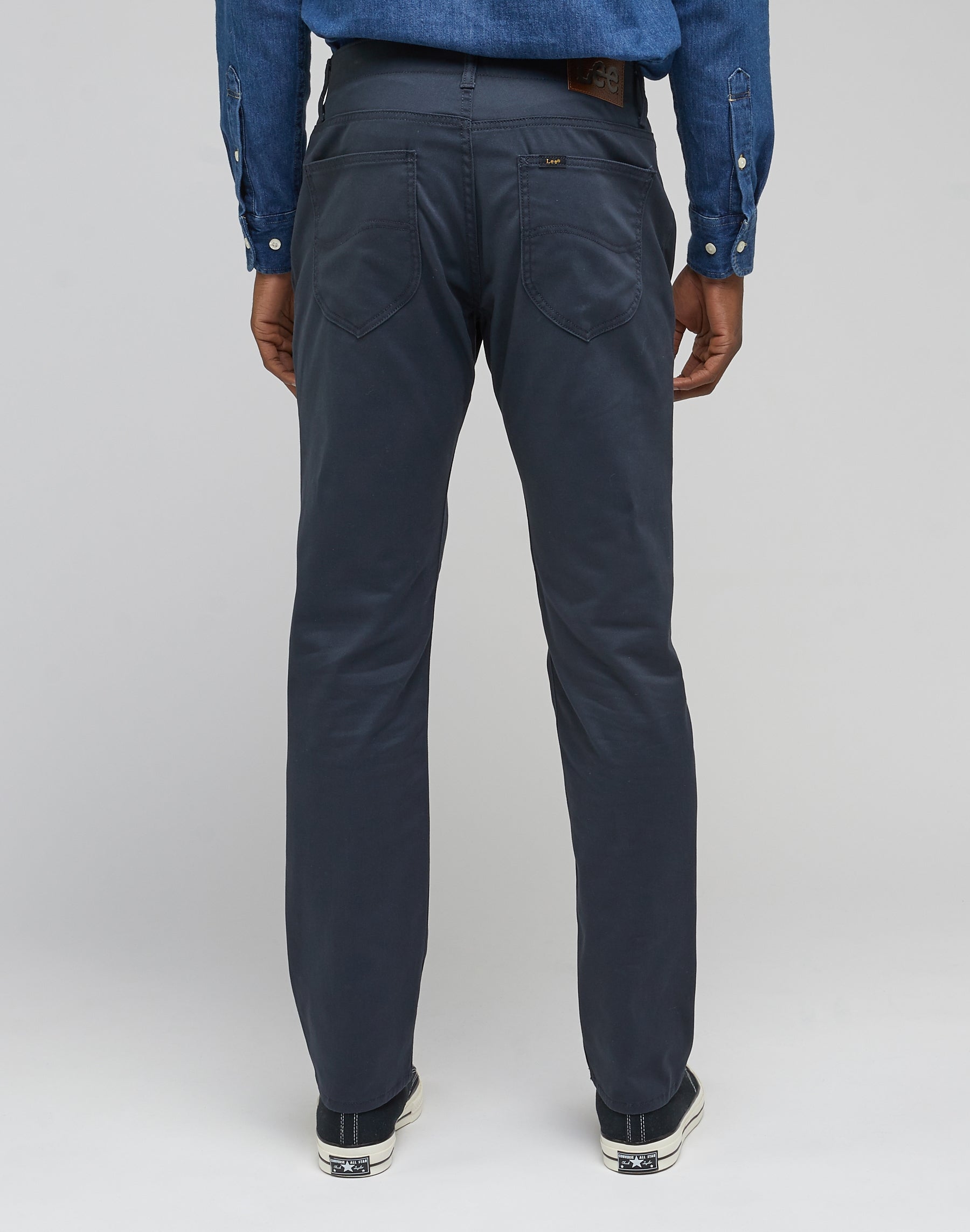 Pantaloni Mvp dal taglio dritto in blu Lee