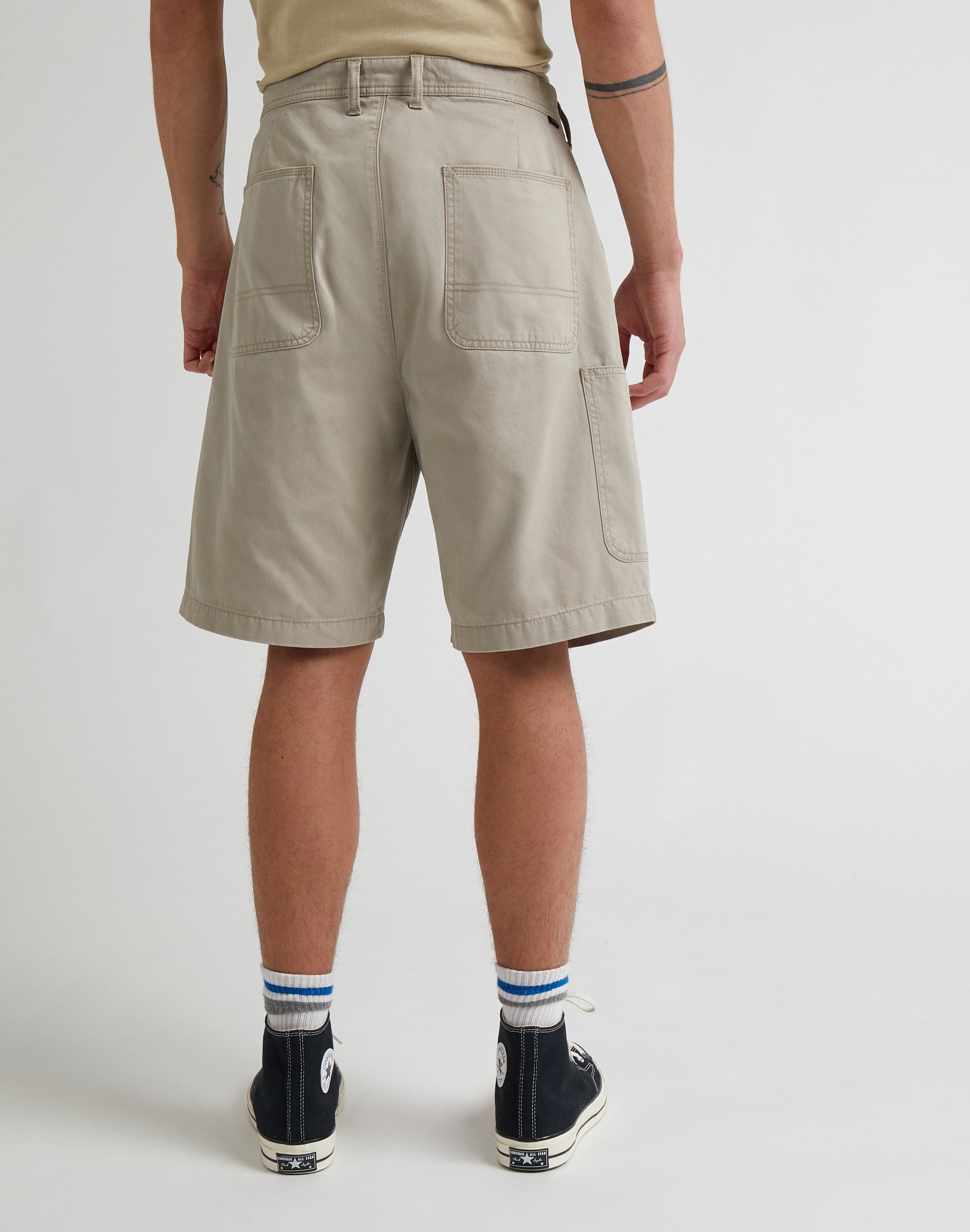 Pantaloncini Chino plissettati in pietra Lee