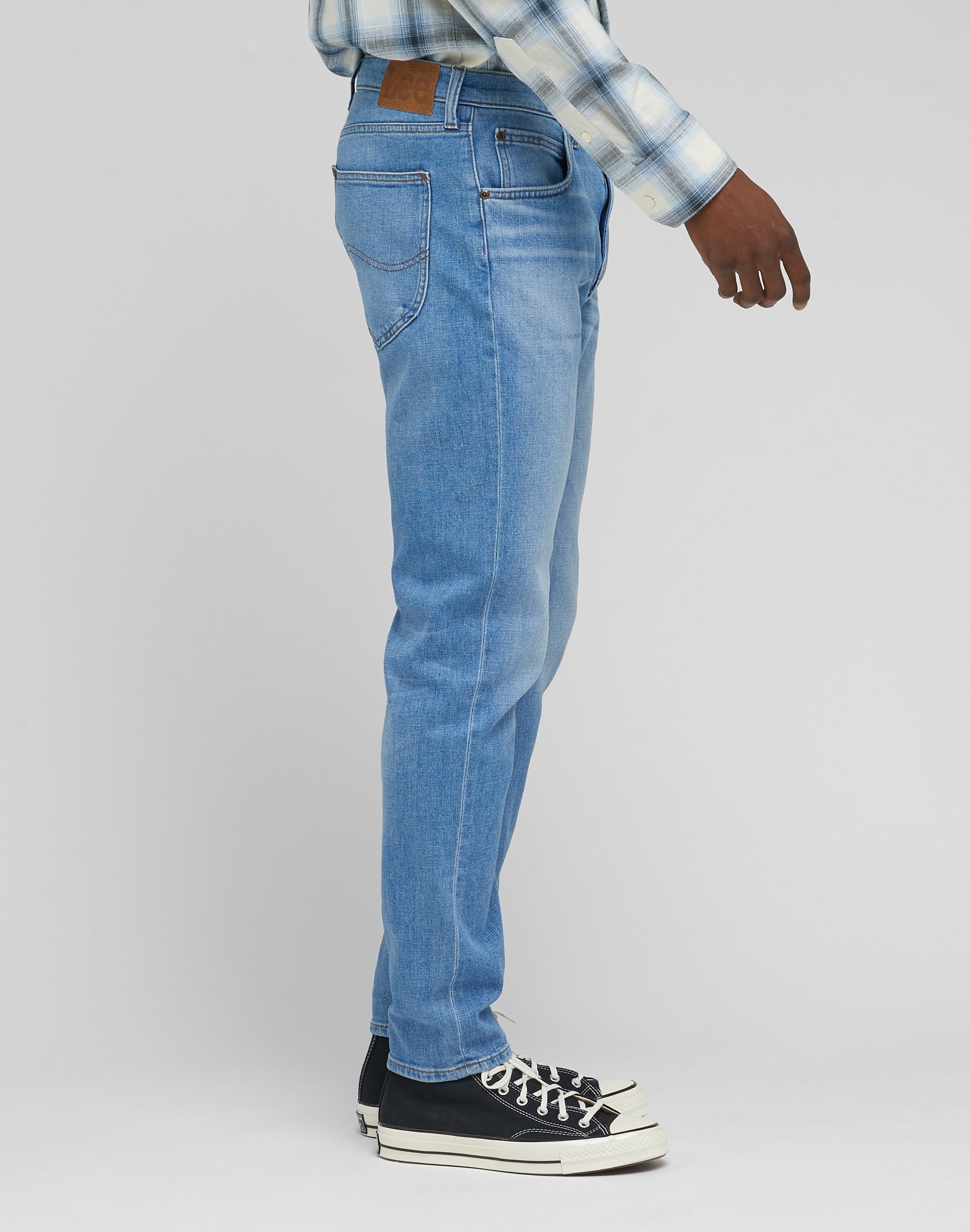 Austin a Union City con i jeans Lee