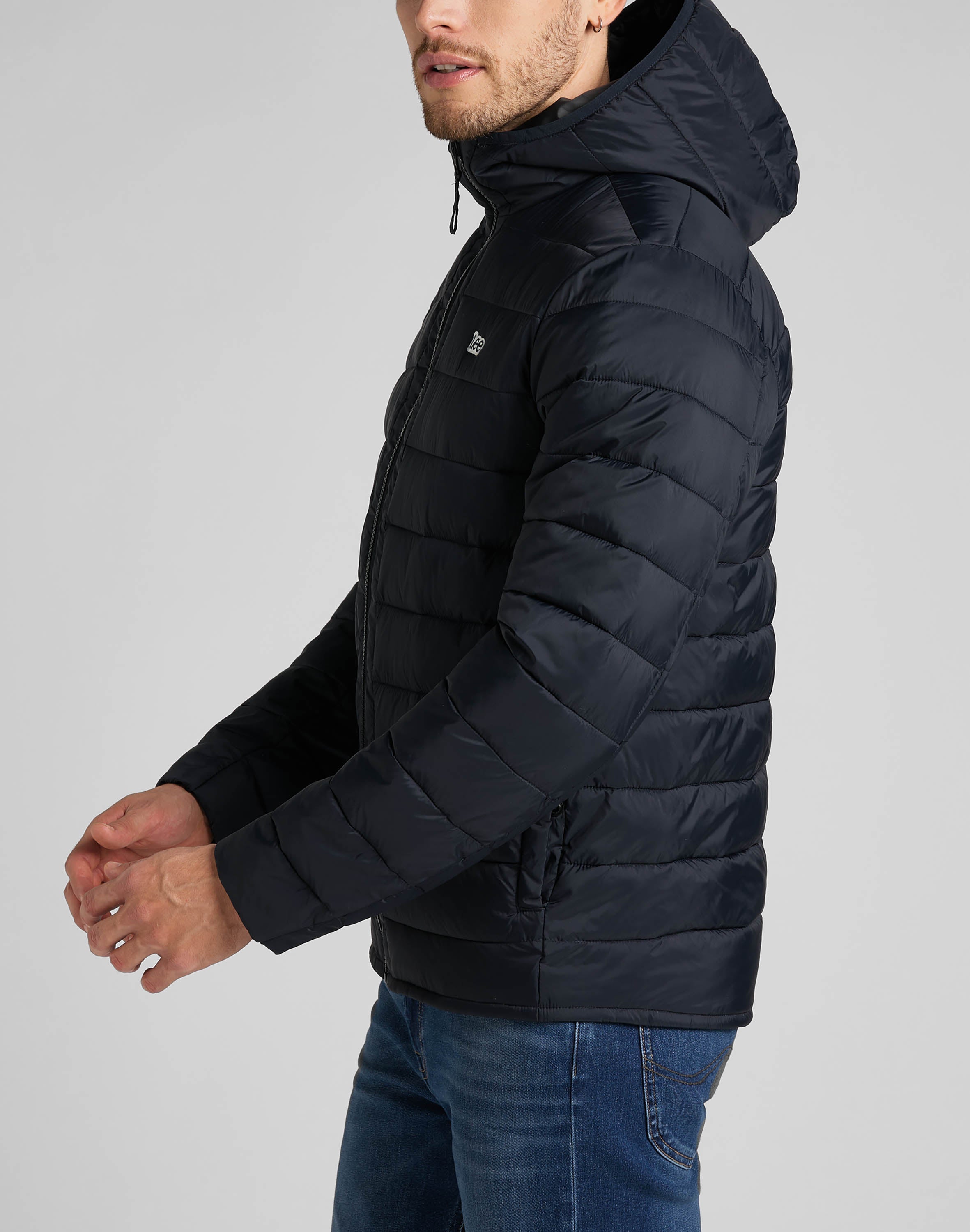 Giacca leggera Puffer in Giacche nere Lee