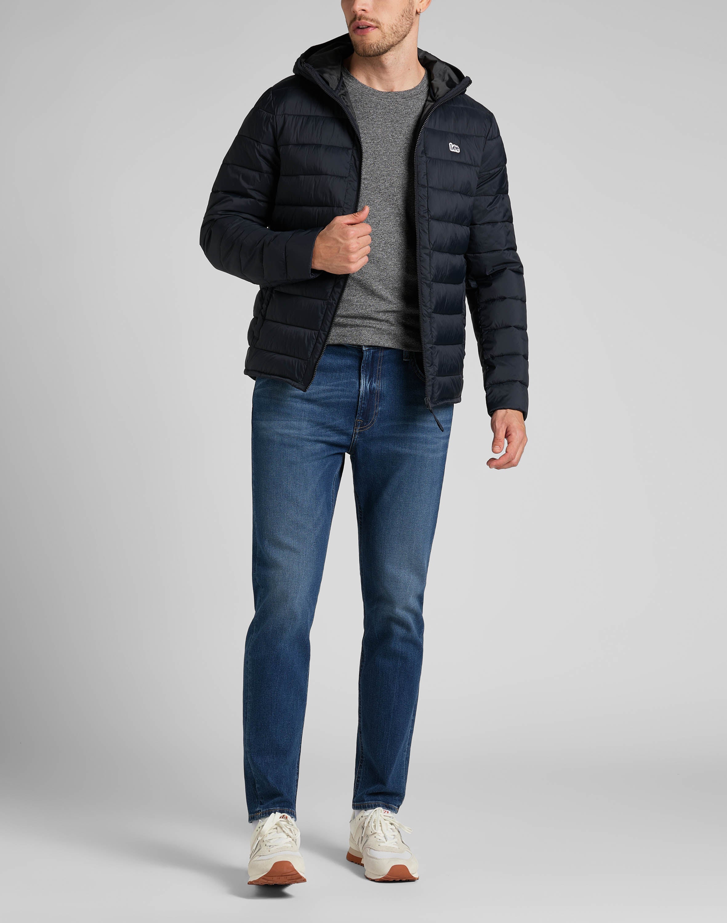 Giacca leggera Puffer in Giacche nere Lee