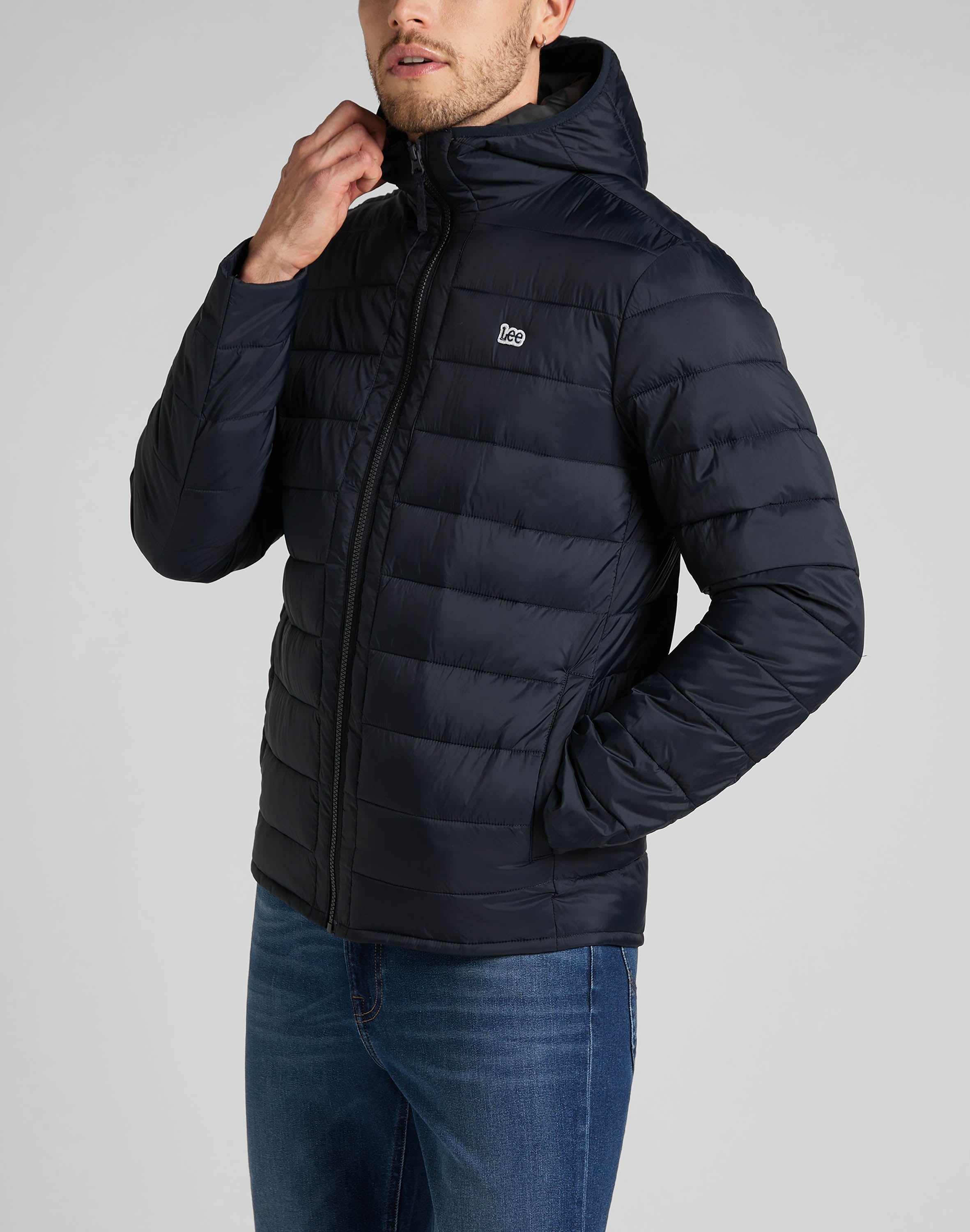 Giacca leggera Puffer in Giacche nere Lee