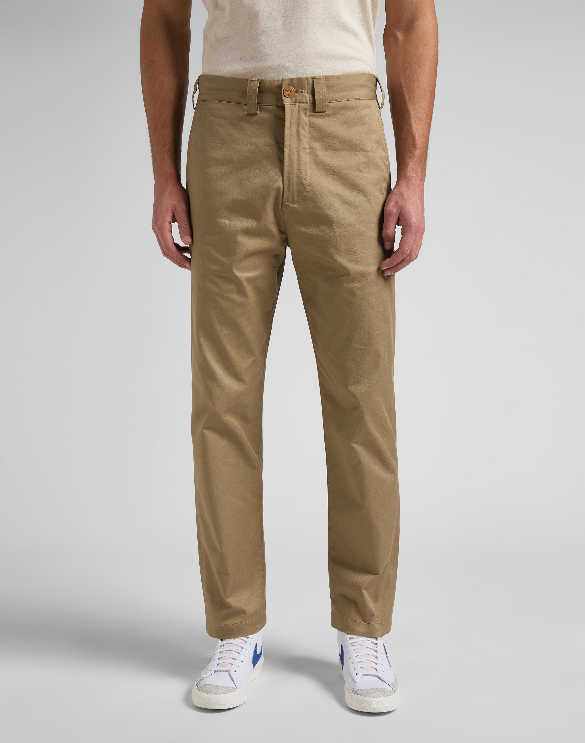 101 Chino in pantaloni beige asciutti Lee