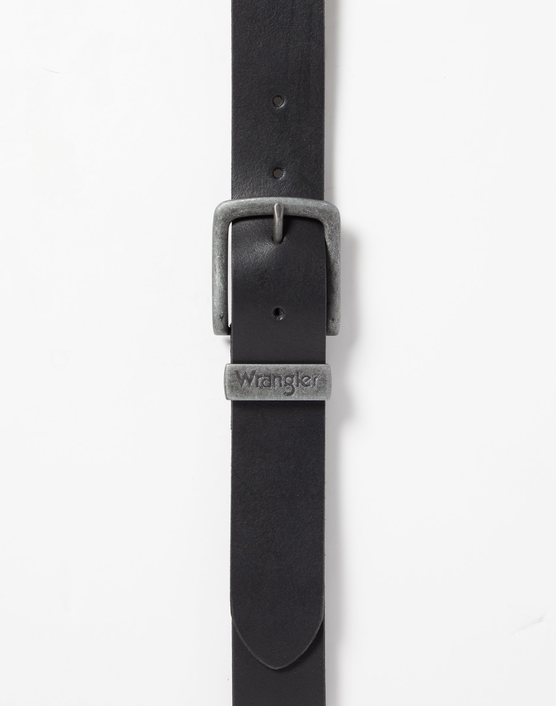 Cintura con passante in metallo in nero Cintura Wrangler