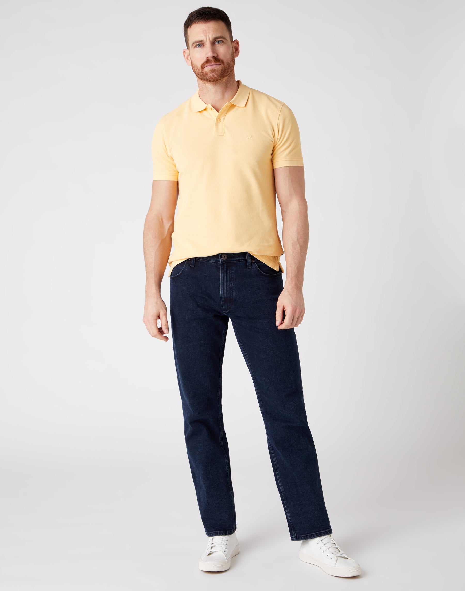 Dritti Low Stretch in Blu Nero Jeans Wrangler