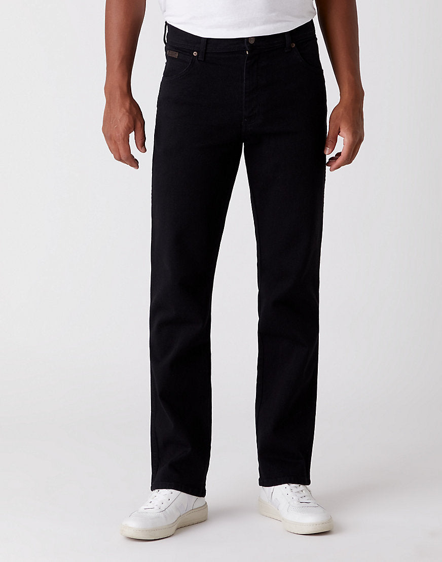 Jeans Texas Low Stretch con tintura nera Wrangler