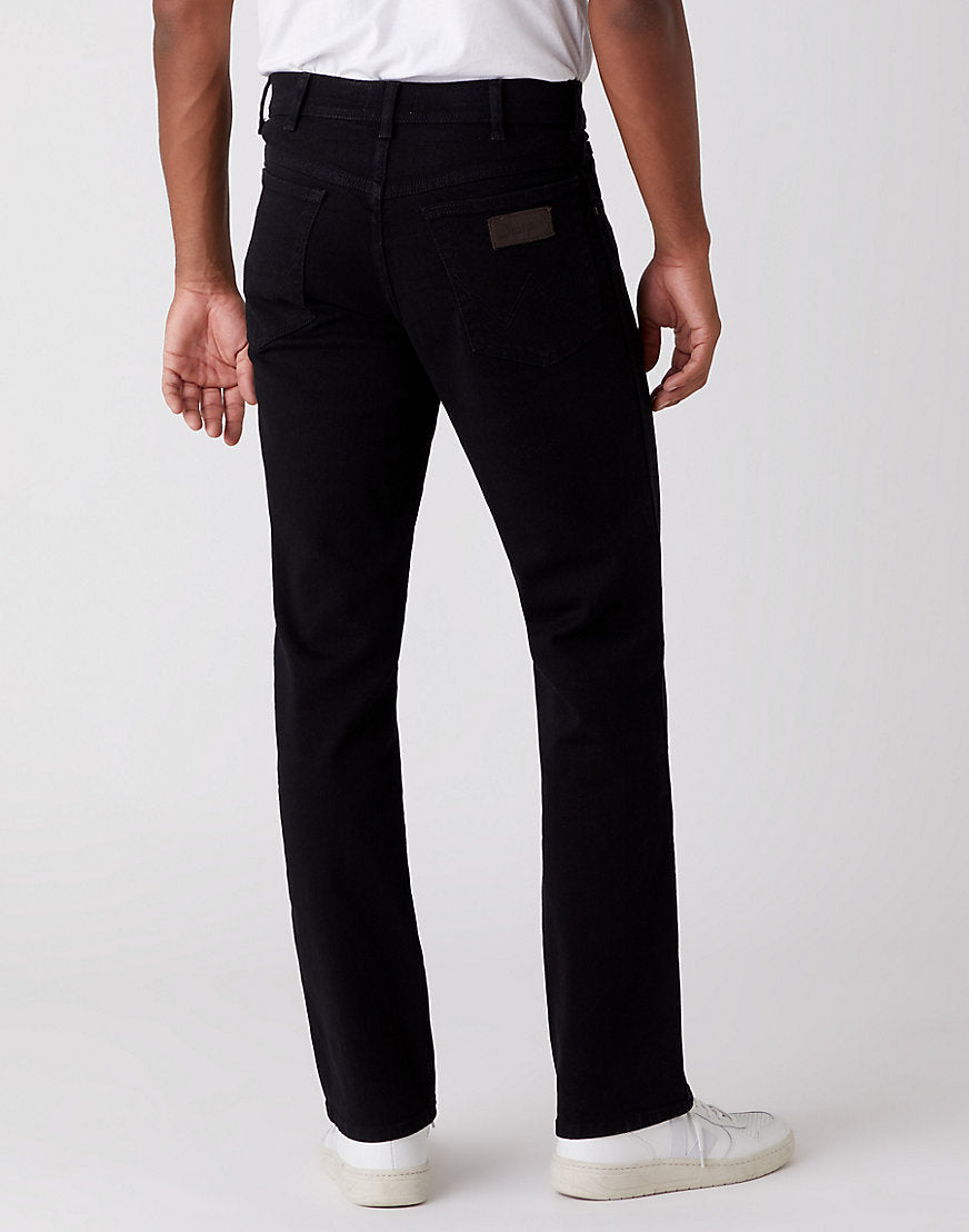 Jeans Texas Low Stretch con tintura nera Wrangler