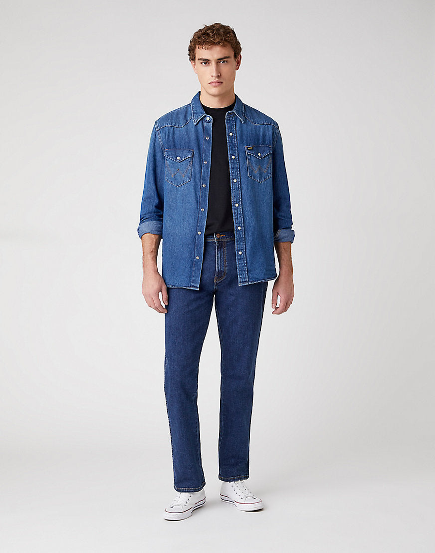 Jeans Texas Medium Stretch in Darkstone Wrangler