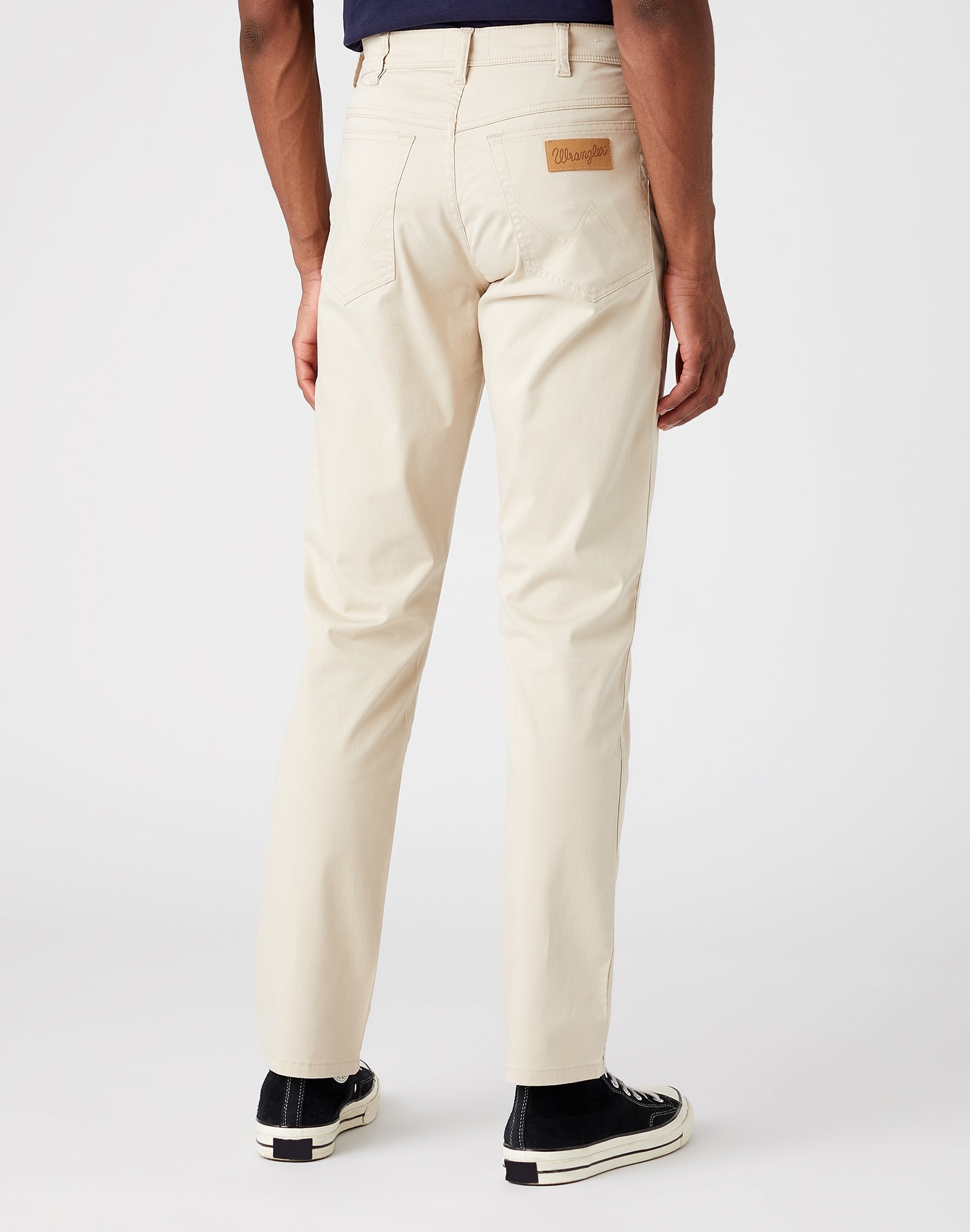 Pantaloni Texas Slim in pietra pomice Pantaloni Wrangler