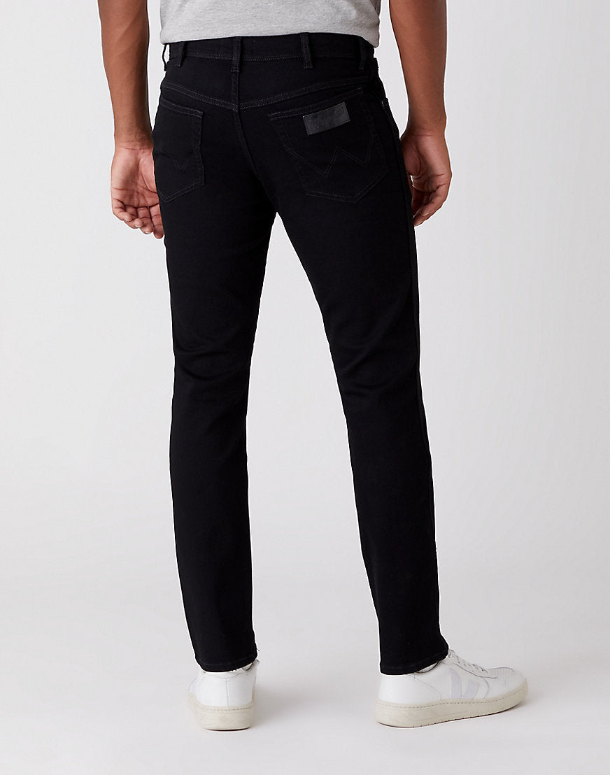 Jeans Texas Slim High Stretch in Nero Valley Wrangler