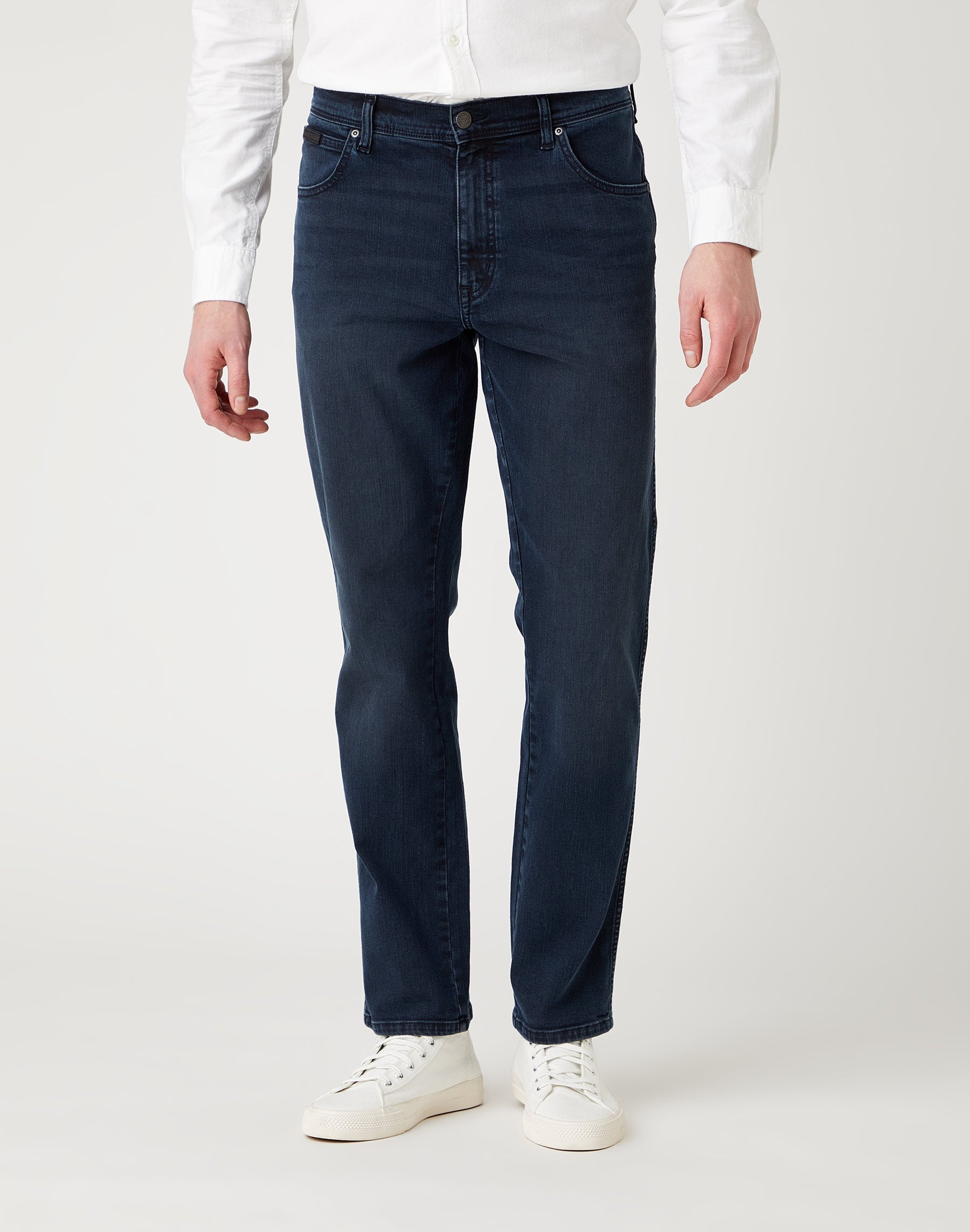 Jeans Texas Slim Medium Stretch in Bruised River Wrangler