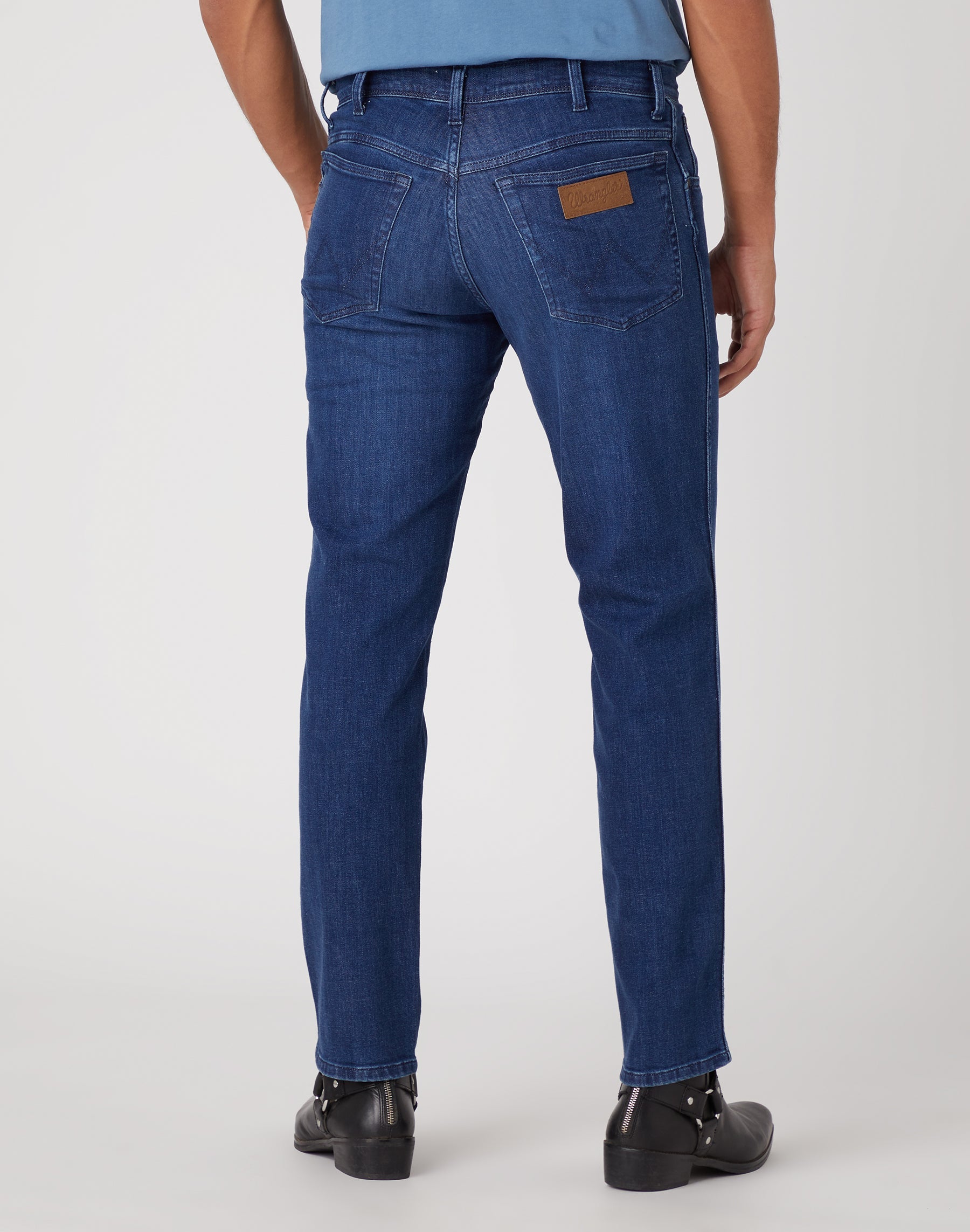 Jeans Texas Slim Medium Stretch in Free Way Wrangler