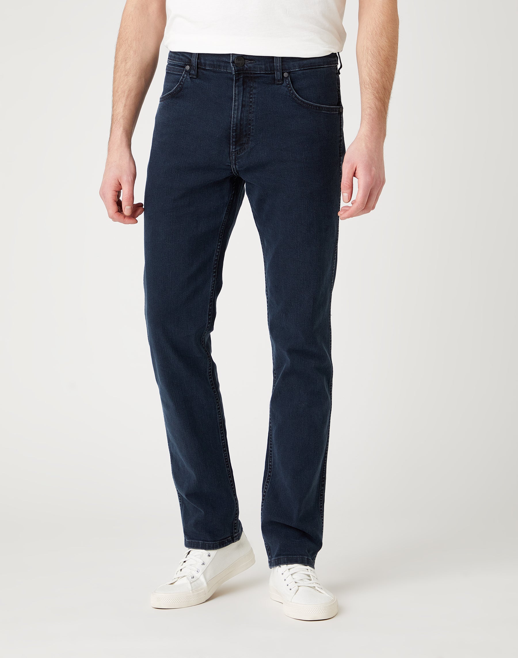 Jeans Greensboro Medium Stretch in ferro blu Wrangler