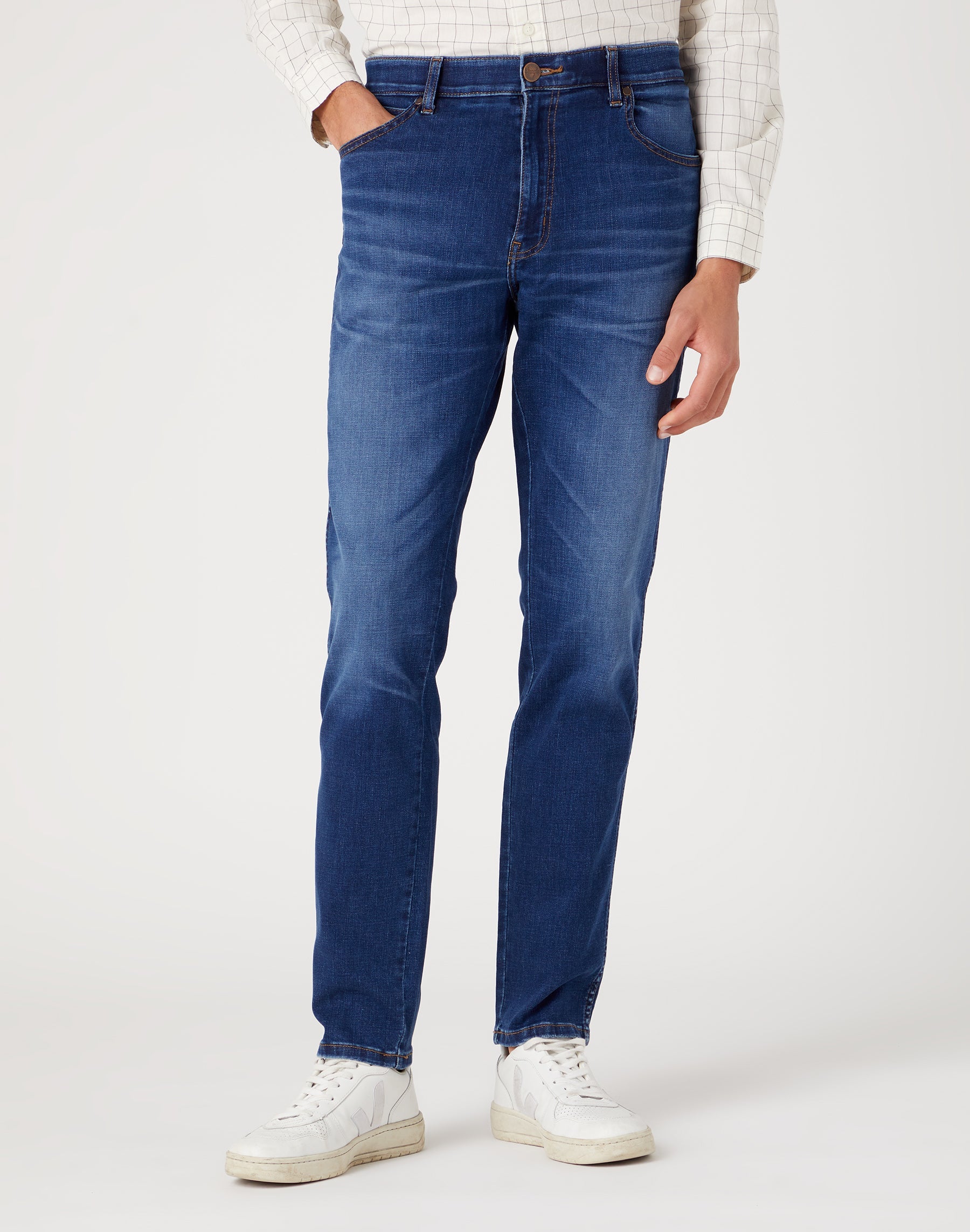 River in jeans Rodeo Bull Wrangler