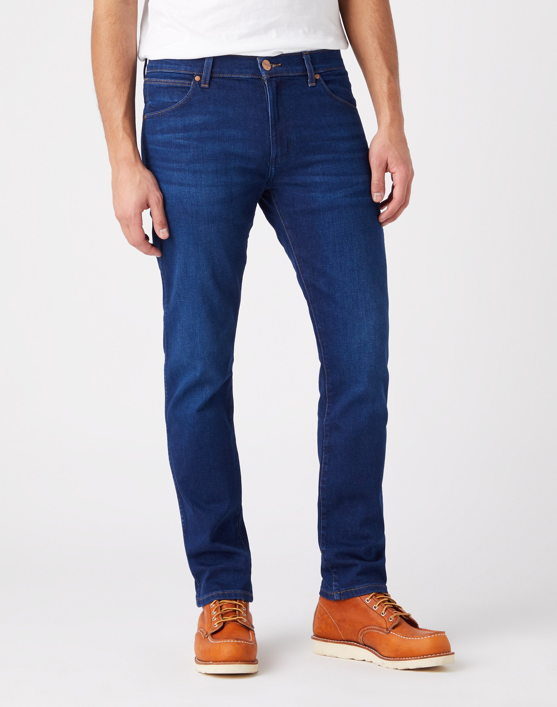 Larston Medium Stretch in Jeans Bullseye Wrangler