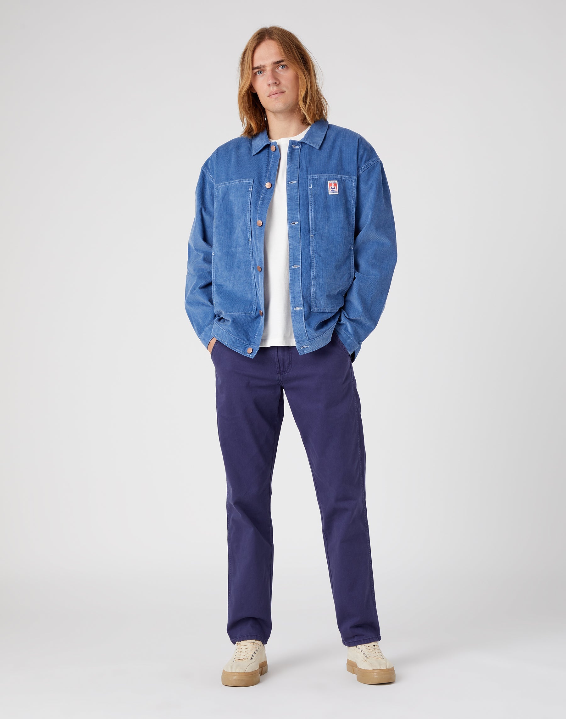 Pantaloni Casey Jones Chino in Eclipse Wrangler