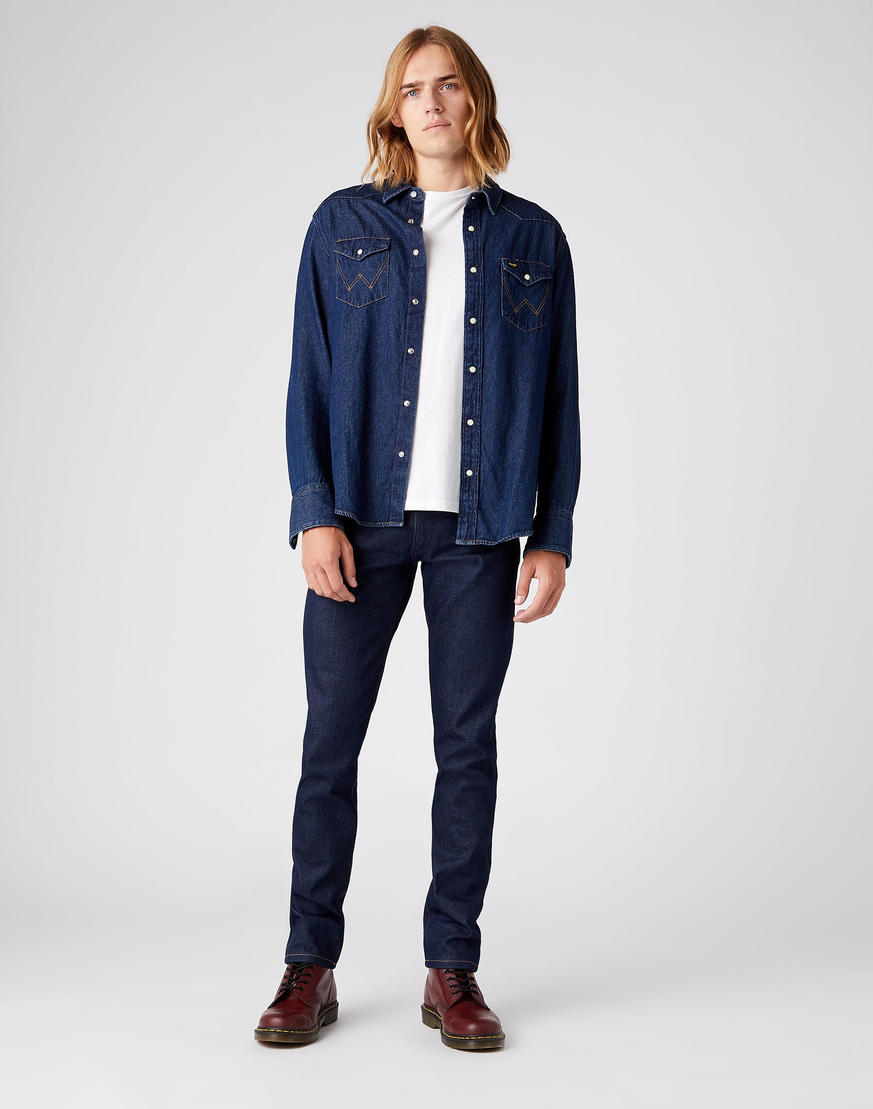 Icons 11MWZ Western Jeans slim in nuovi jeans Wrangler