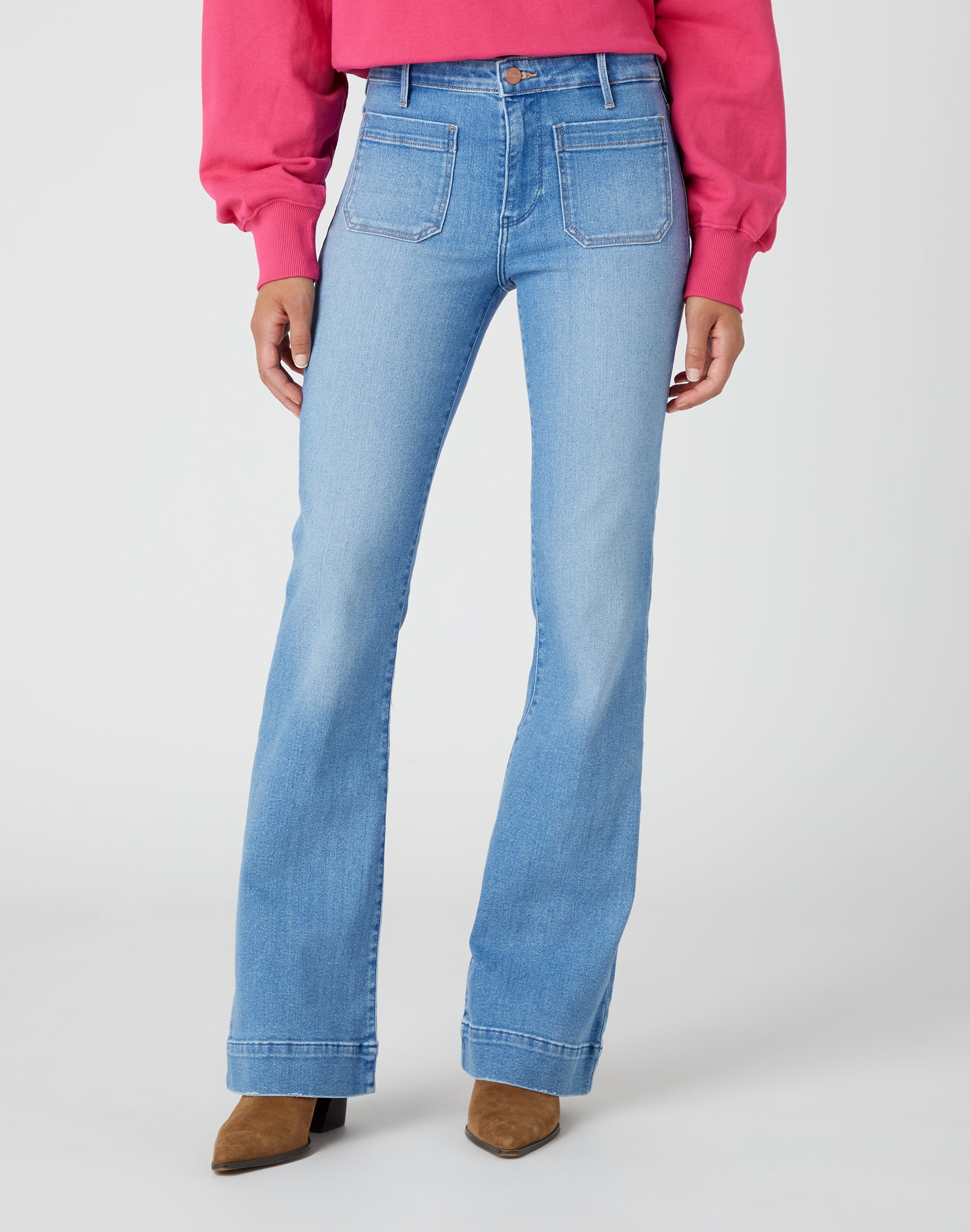 Jeans Flare in Hazel Wrangler