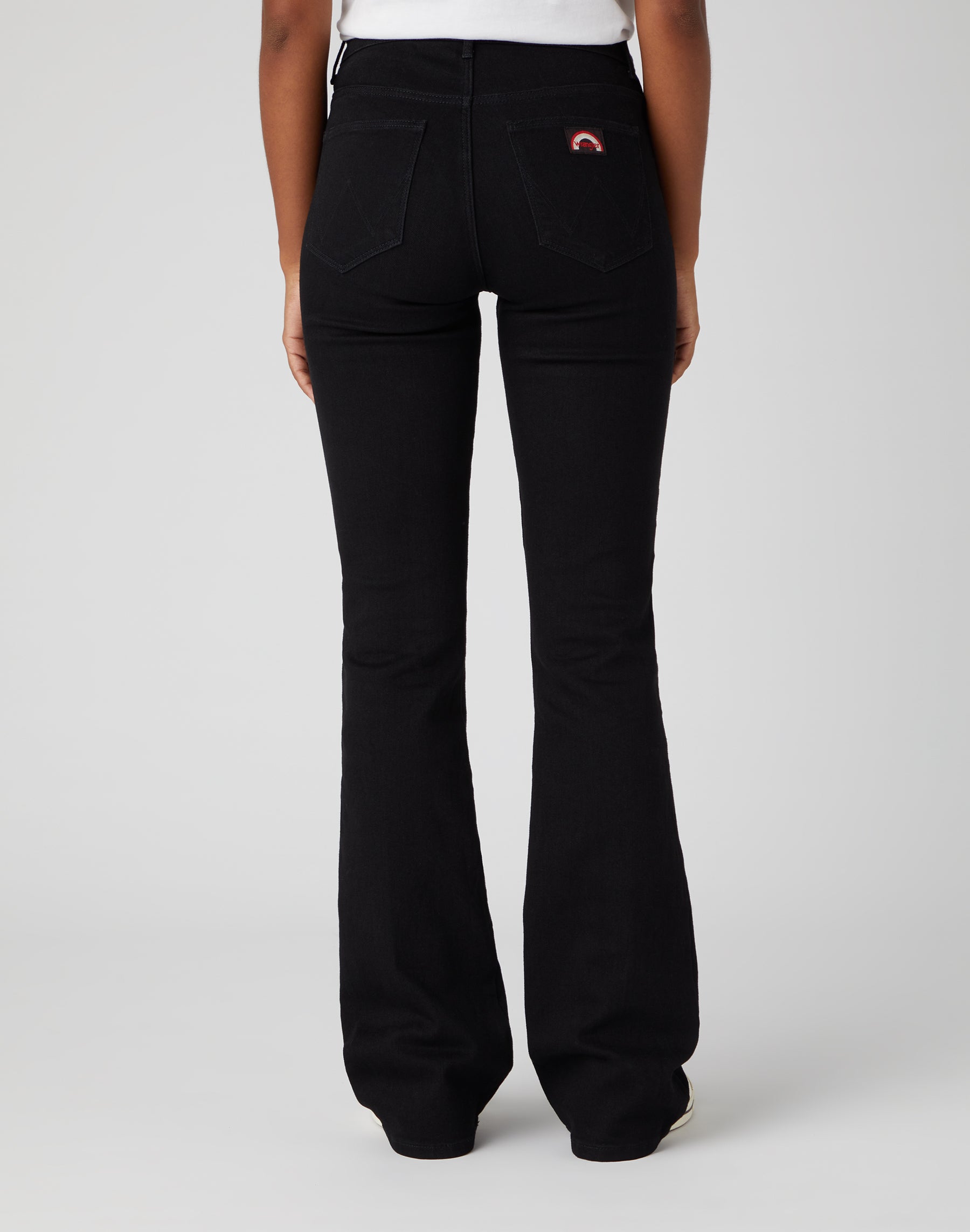 Jeans Wrangler nero retrò