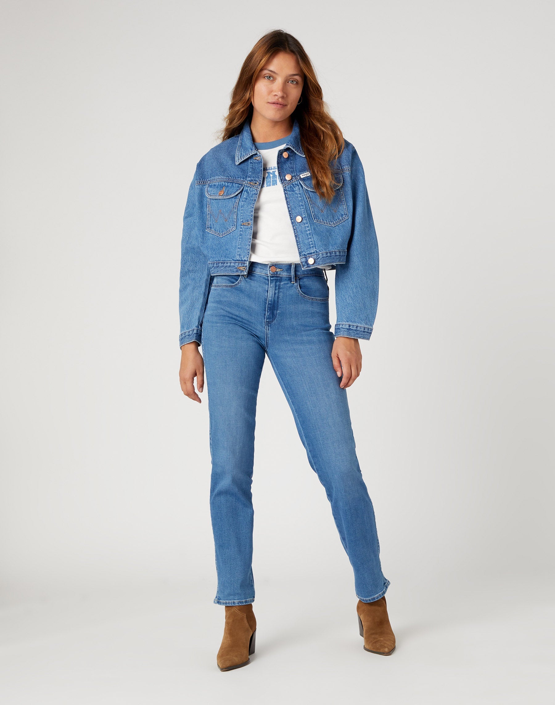 Dritti in Aurelia Jeans Wrangler