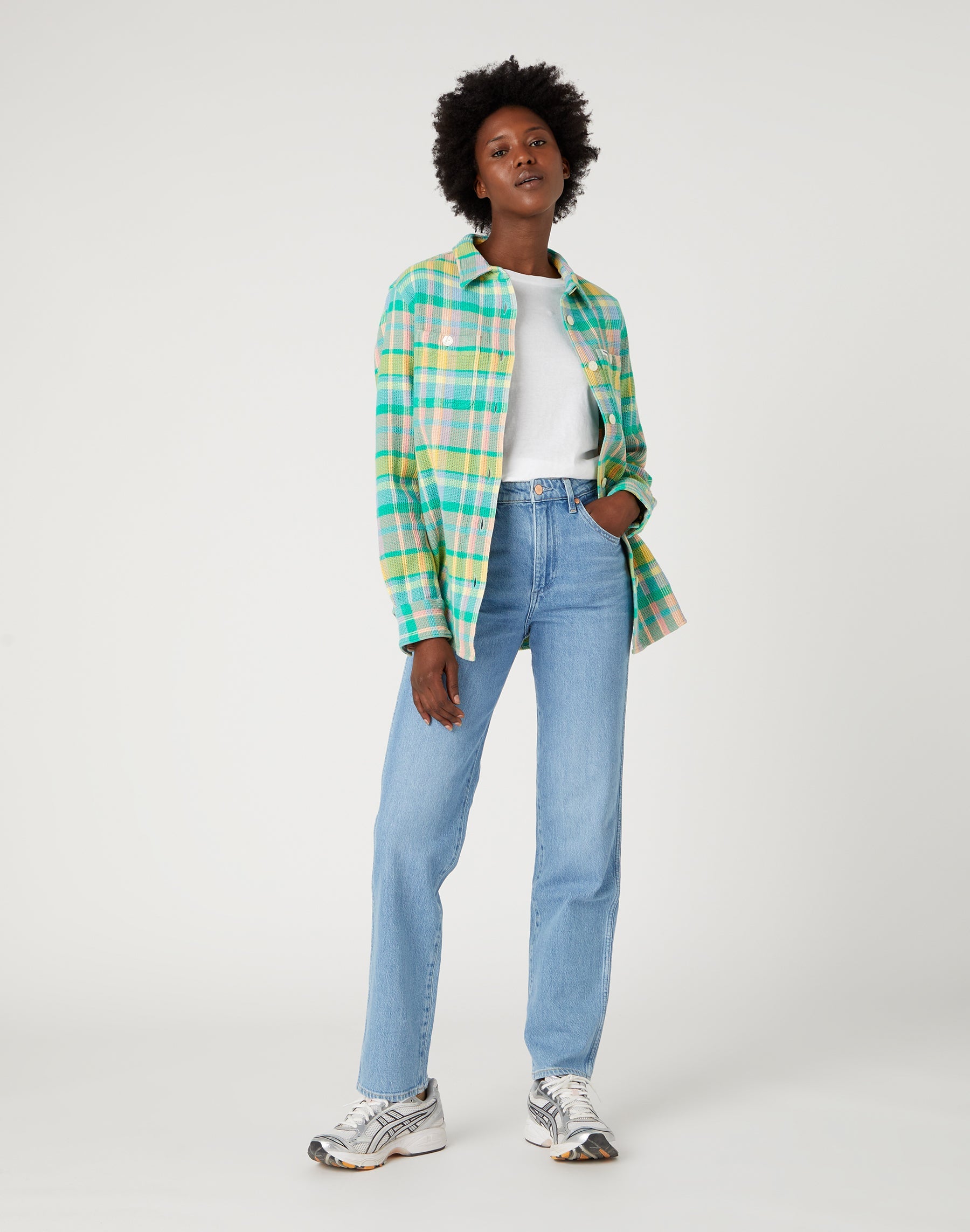 Jeans Wrangler dritti in Supertubes
