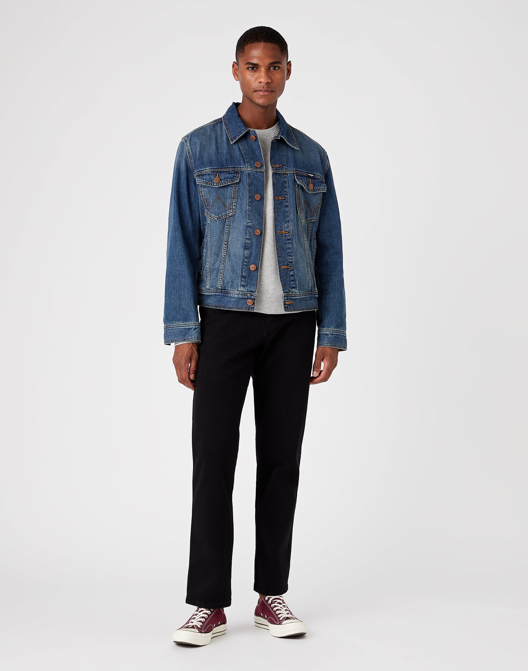 Giacca classica in pietra media Giacche Wrangler