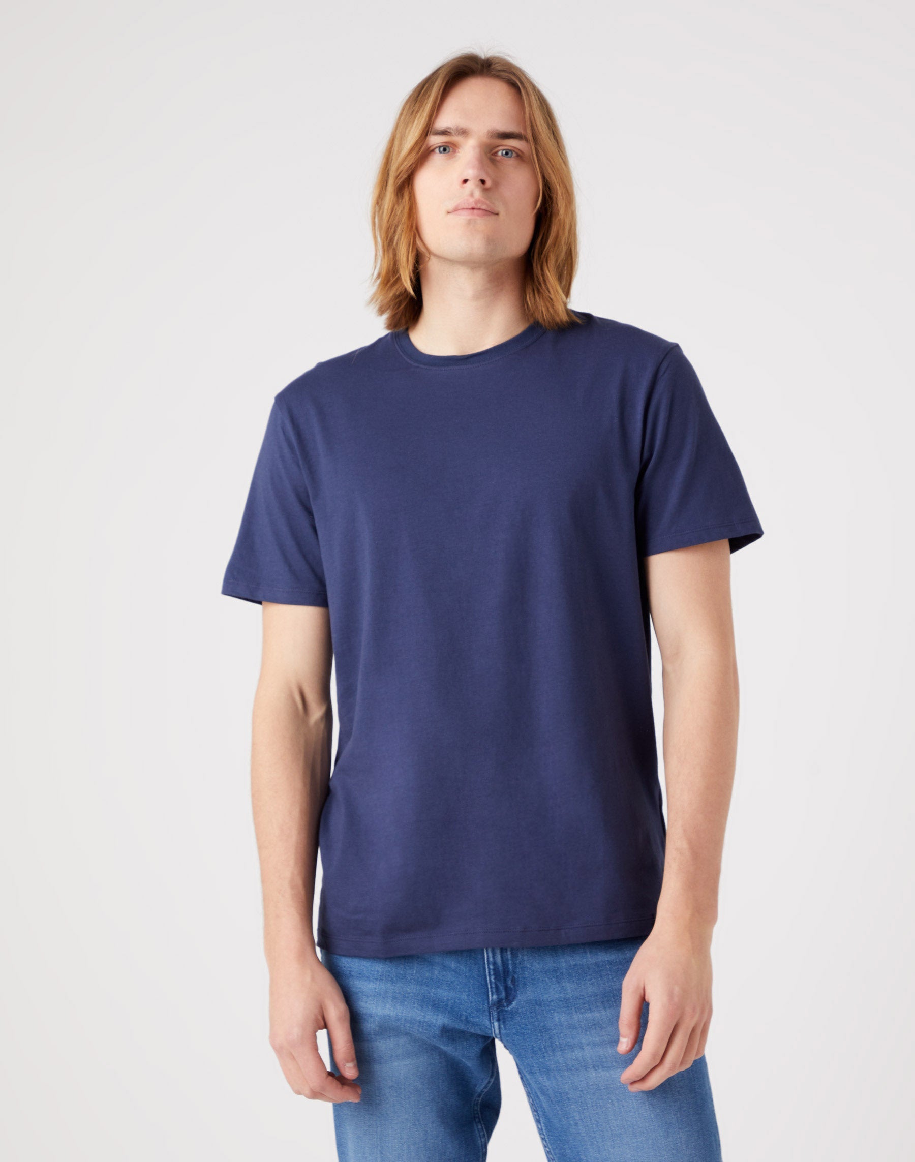 2 Pack Tee in Marina/Bianco Magliette Wrangler
