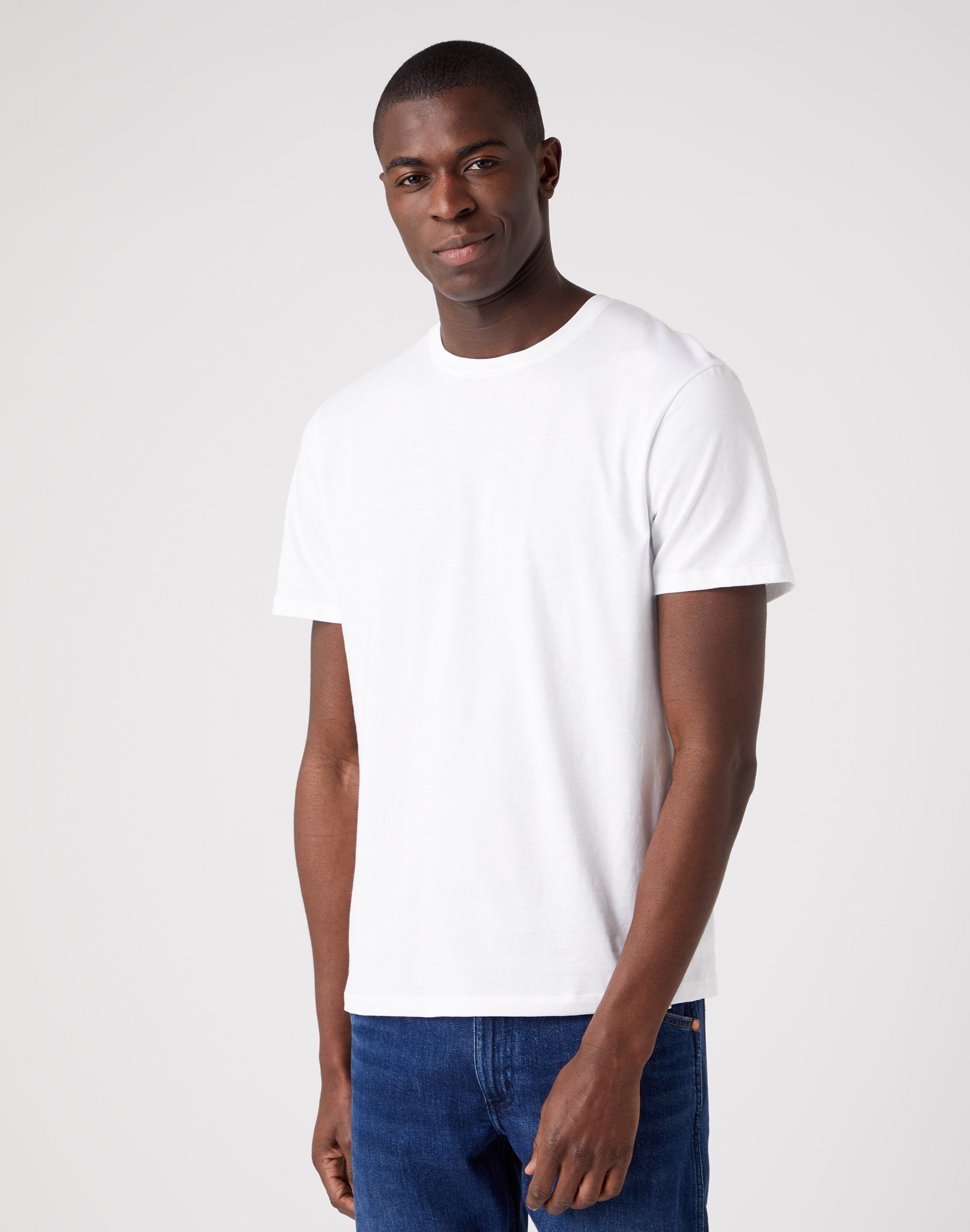 2 Pack Tee in Bianco/Bianco Magliette Wrangler