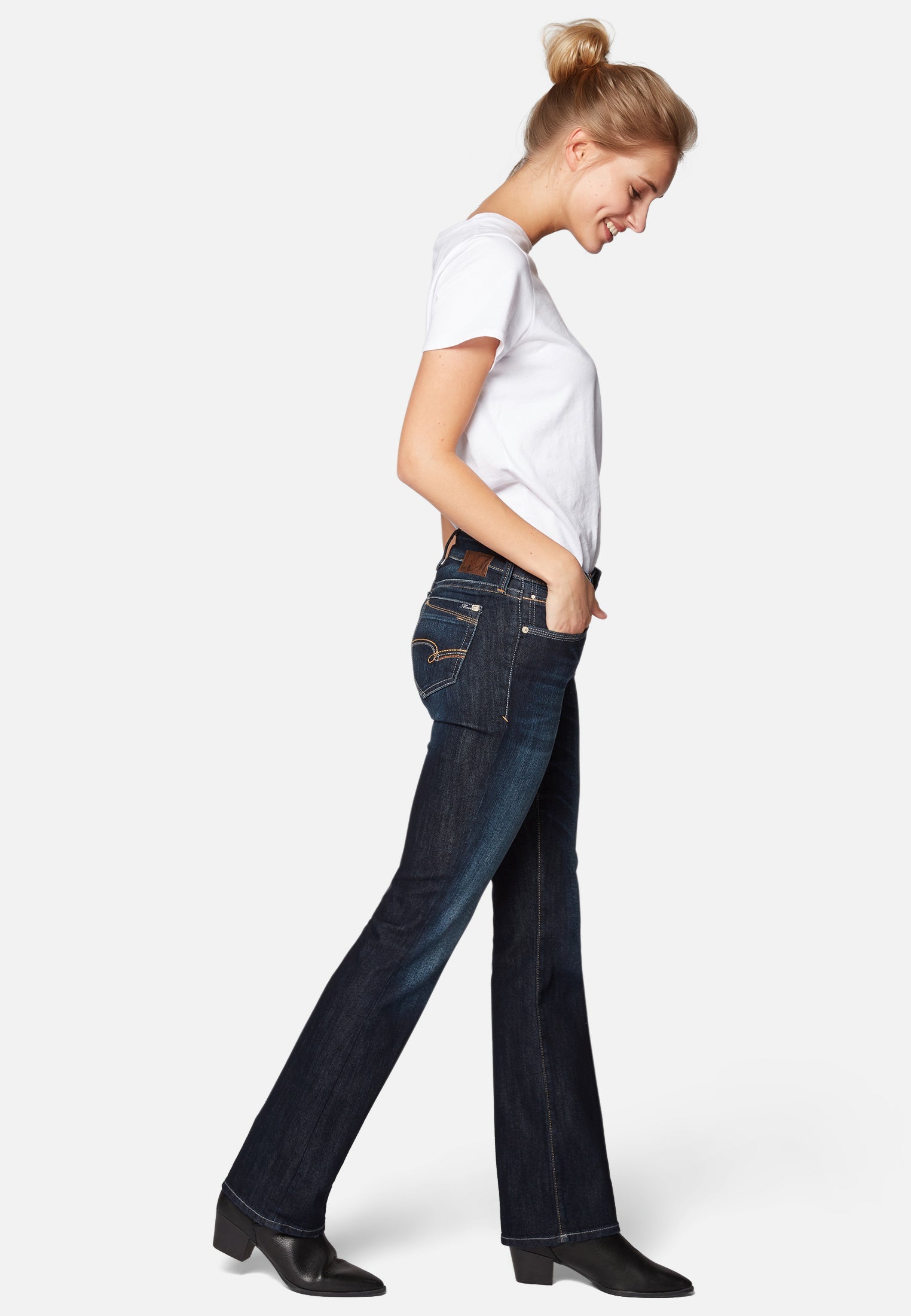 Bella in Jeans Rinse Miami Str Mavi