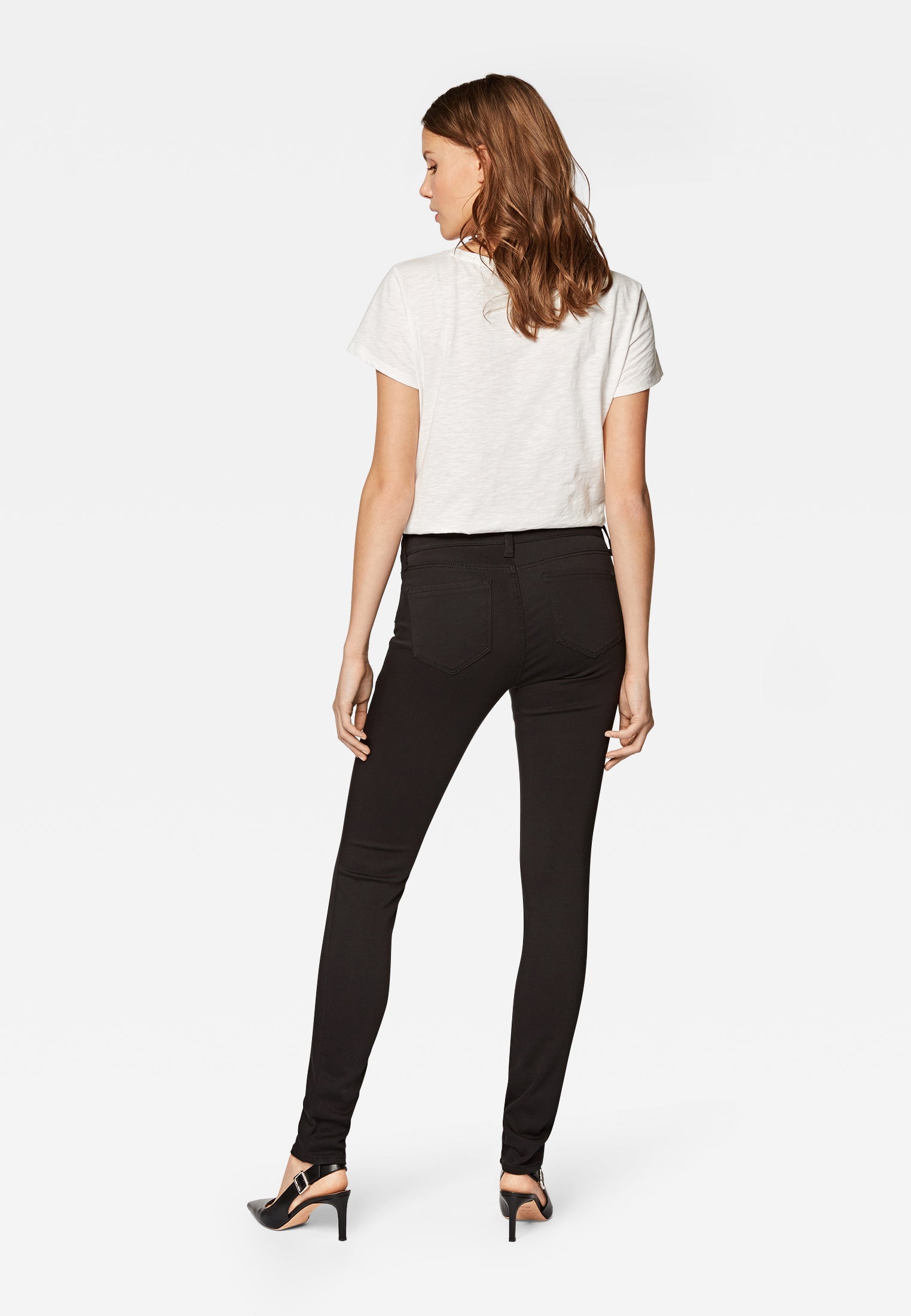 Adriana in jeans Double Black Str Mavi