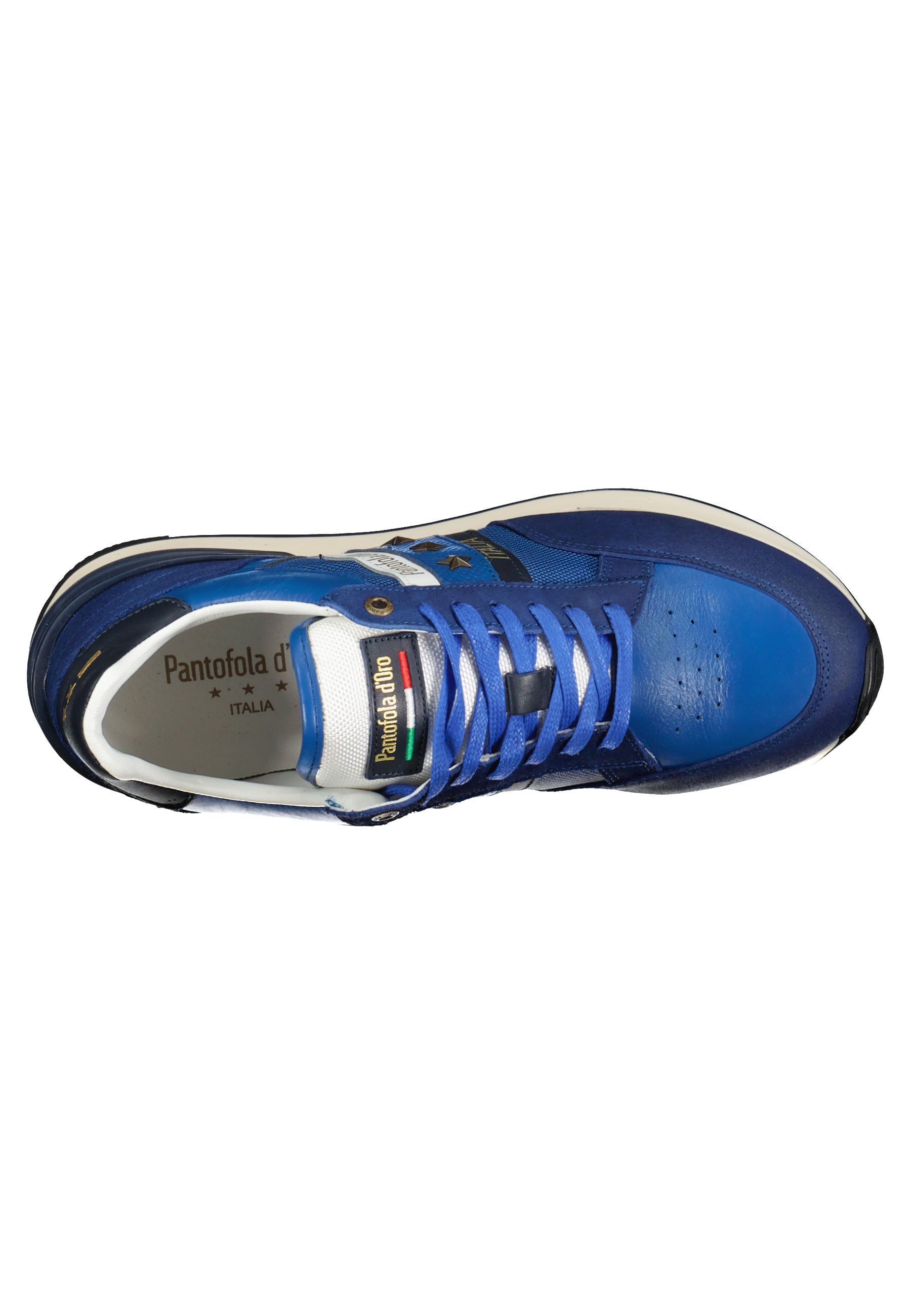 Imola Runner N Low in scarpe da ginnastica blu olimpionico Pantofola d'Oro   