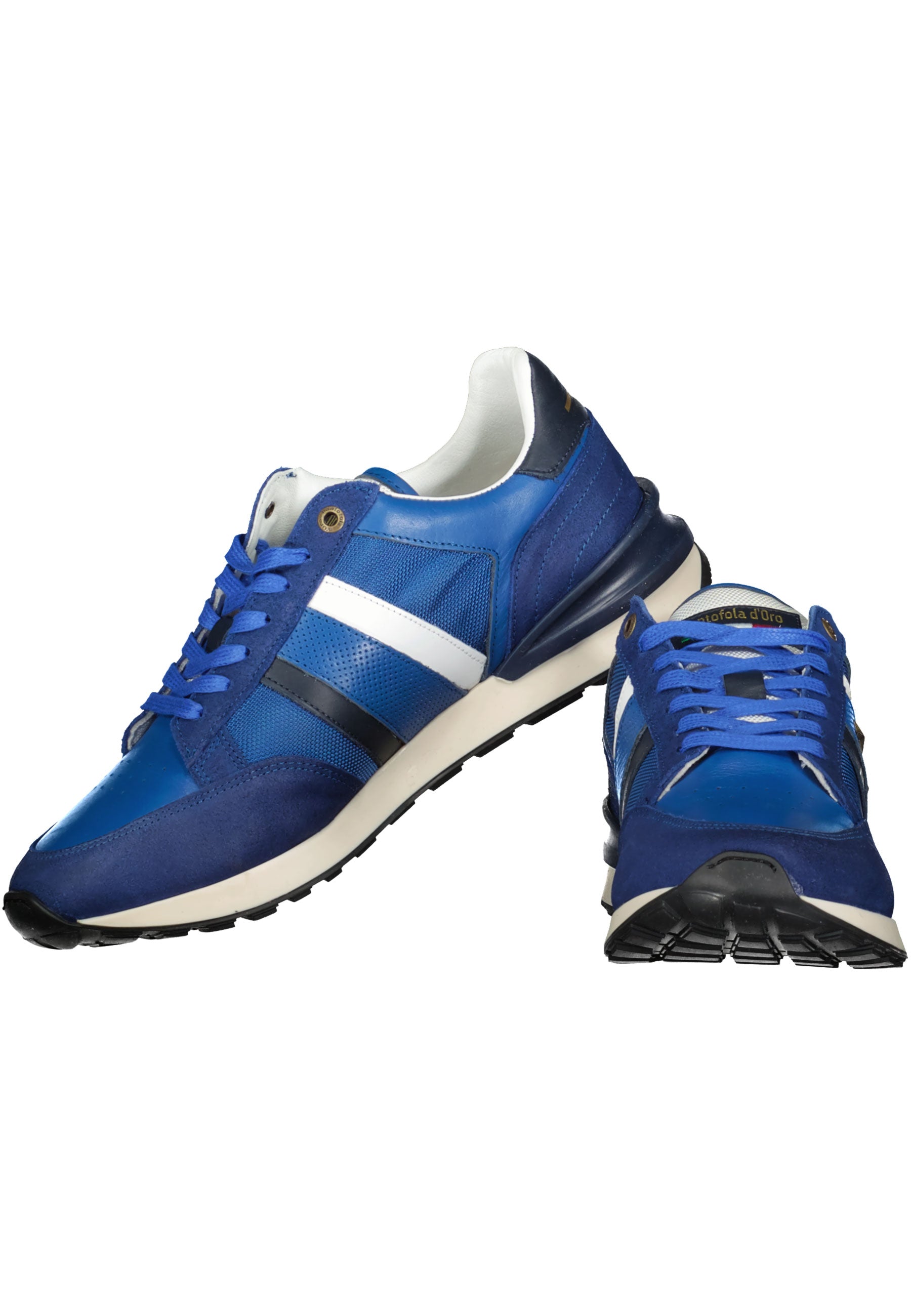 Imola Runner N Low in scarpe da ginnastica blu olimpionico Pantofola d'Oro   