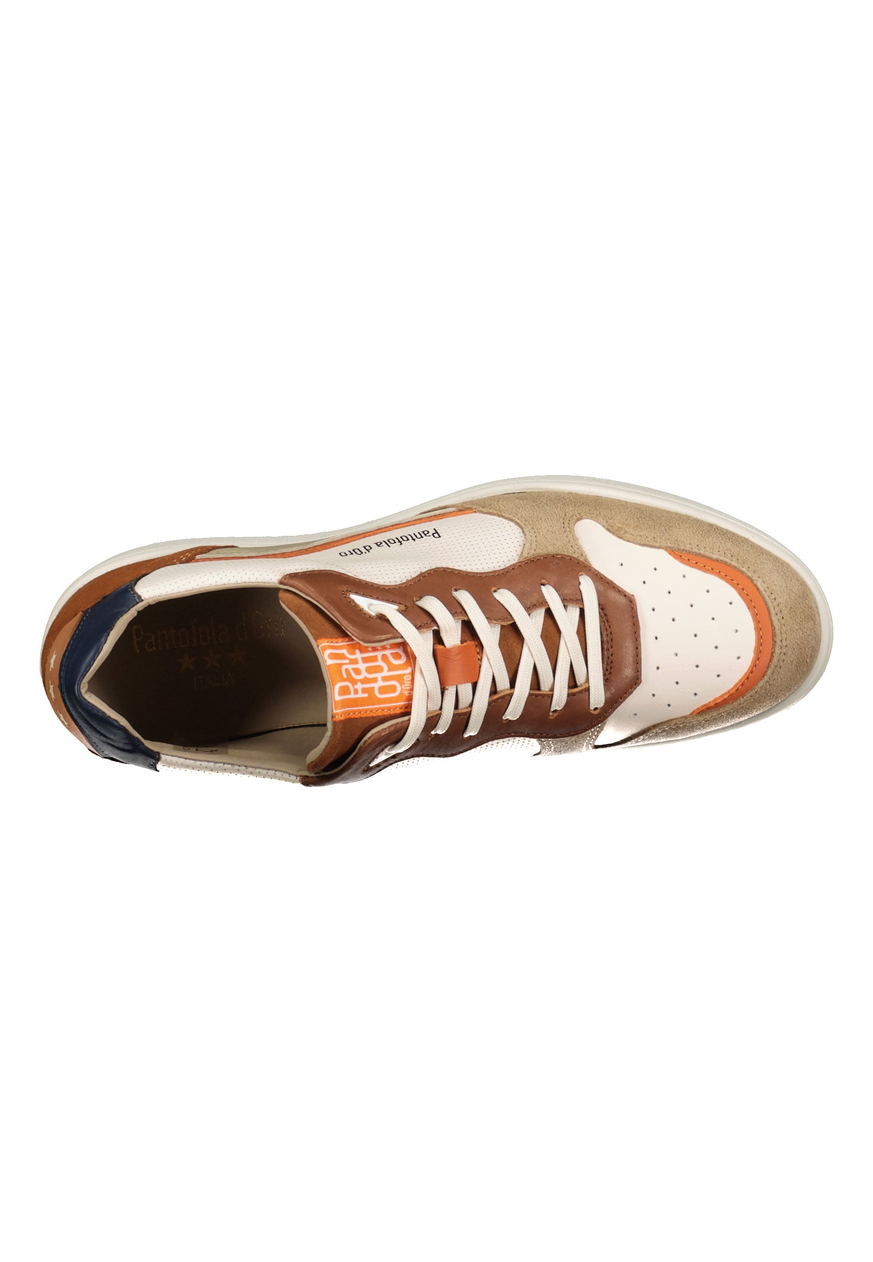 Sneakers Baveno Low in Sand Pantofola d'Oro   