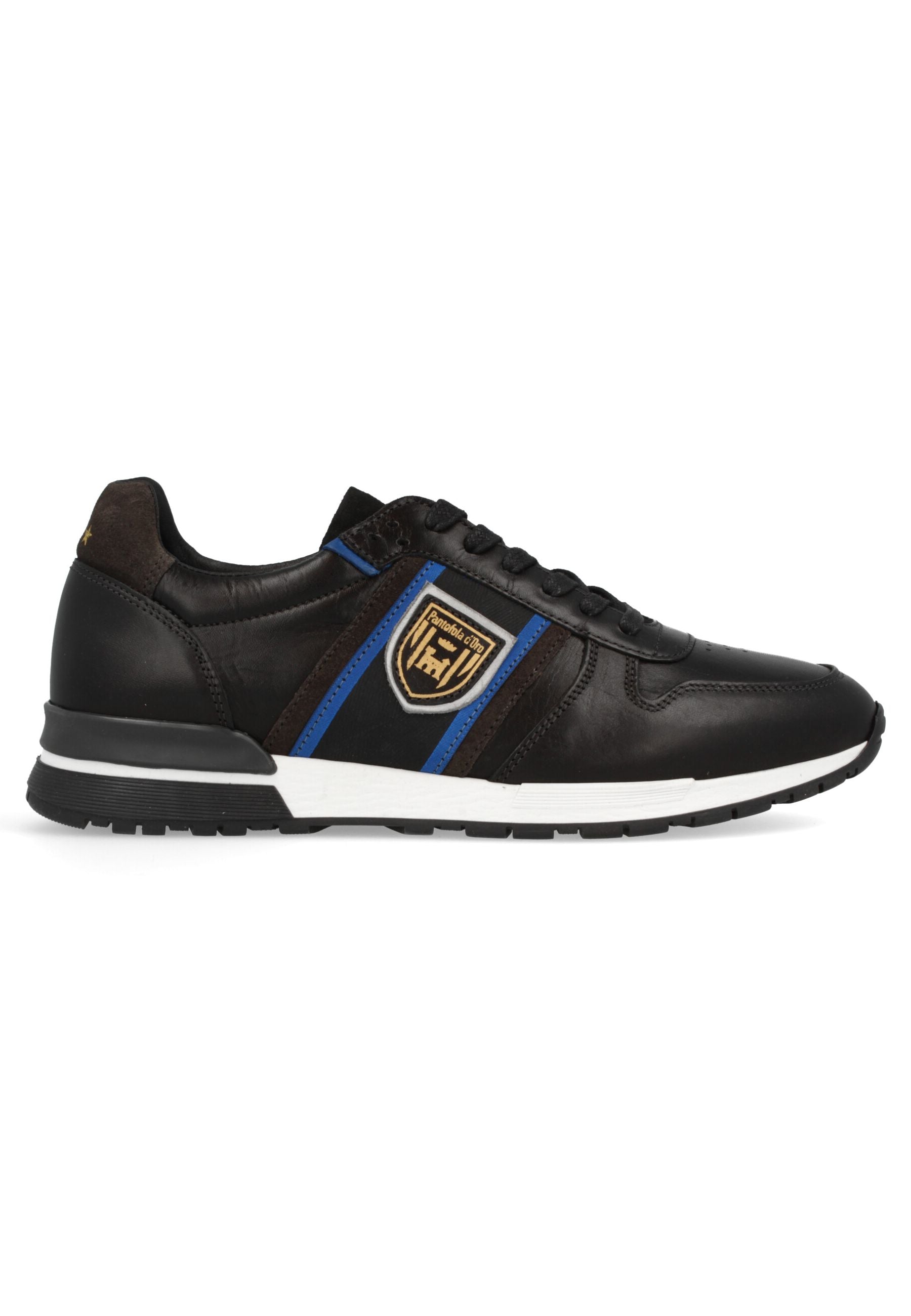 Sneakers Sangano Low in Nero Pantofola d'Oro   