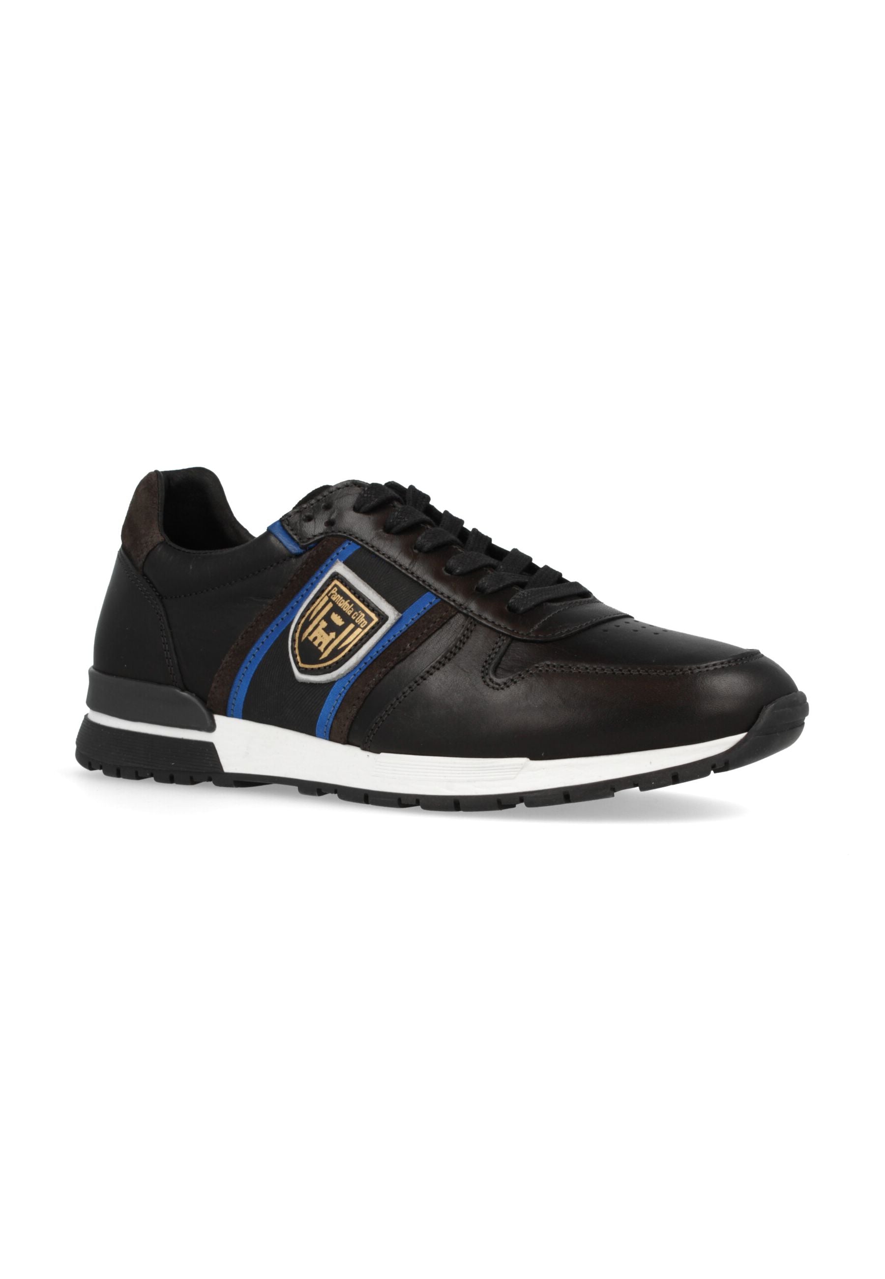 Sneakers Sangano Low in Nero Pantofola d'Oro   