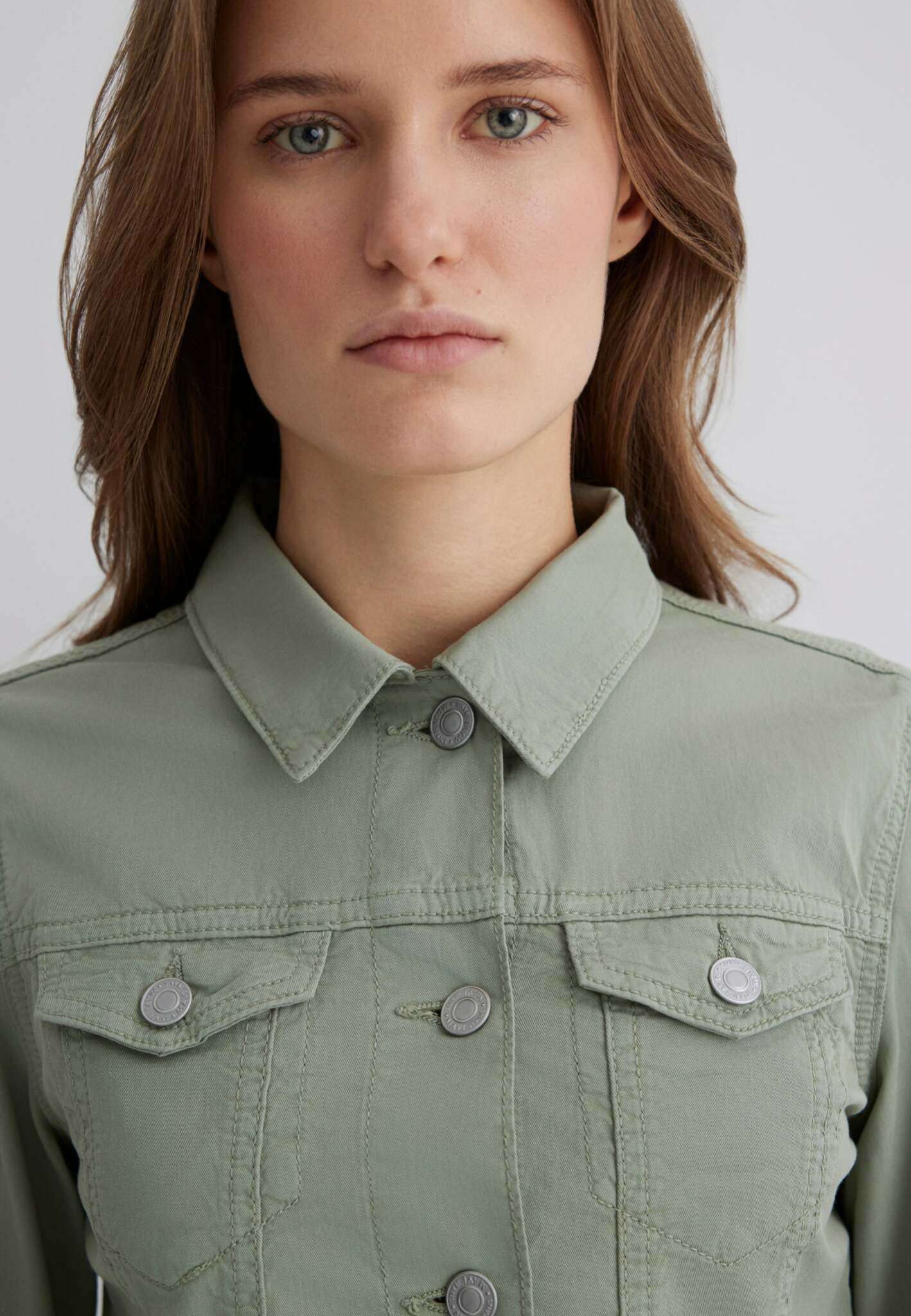 Daisy in Lily Pad Twill Giacche Mavi