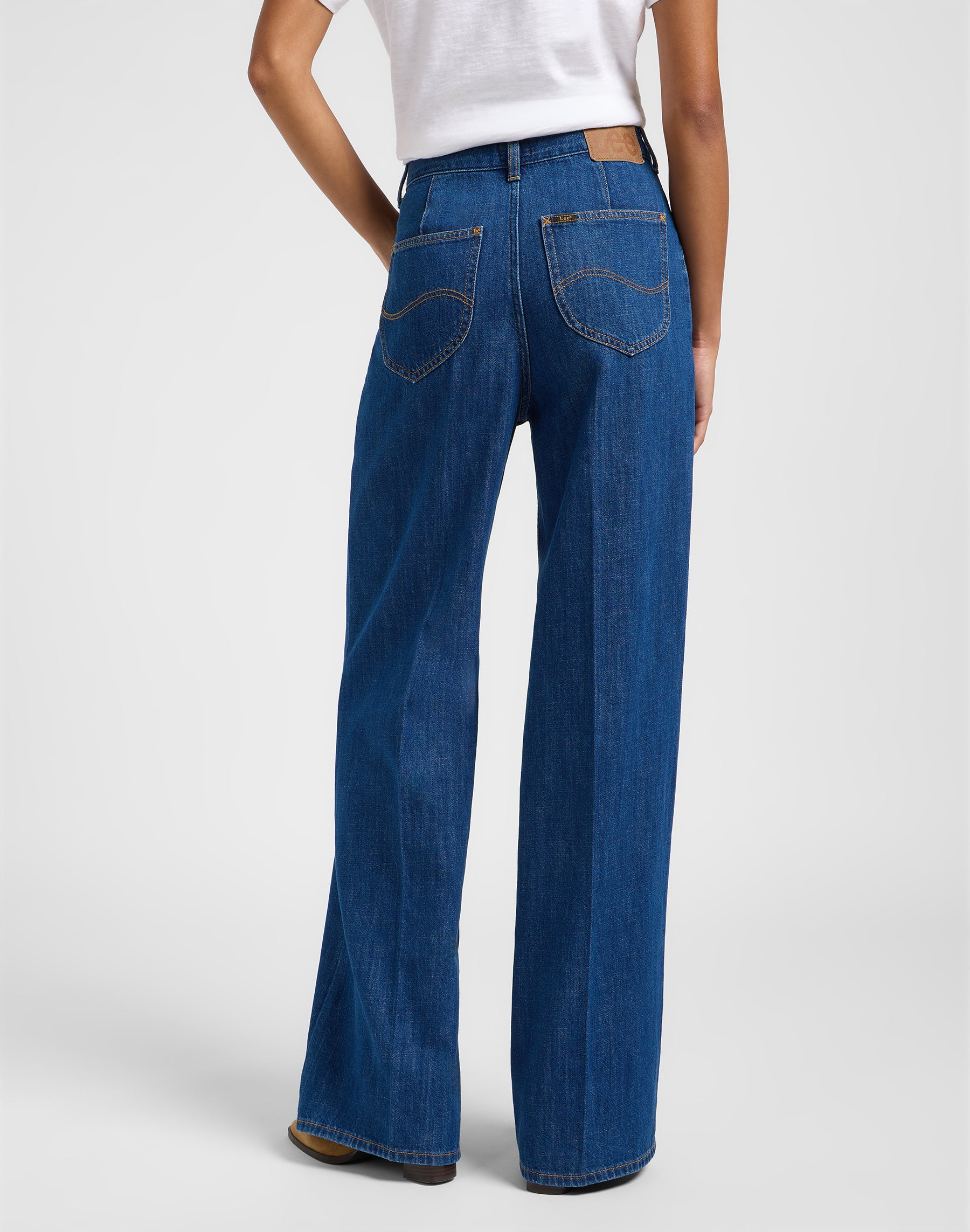 Stella A Line in Eton Jeans scuro Lee