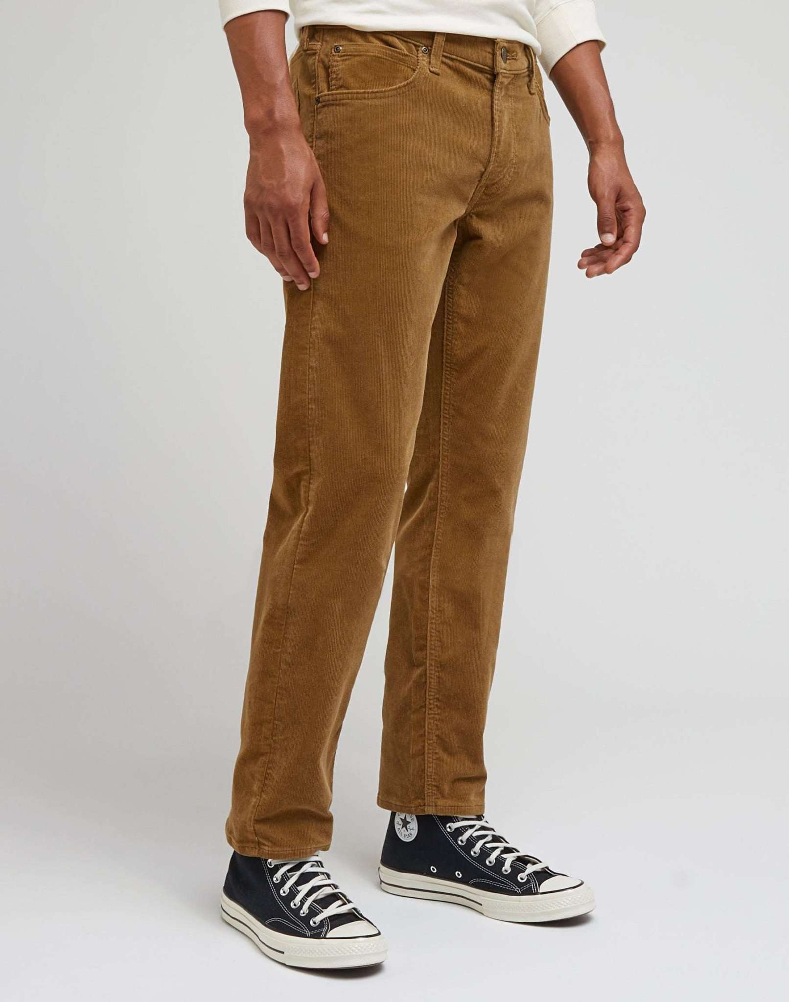 Pantaloni Daren Zip Fly in Tumbleweed Lee   