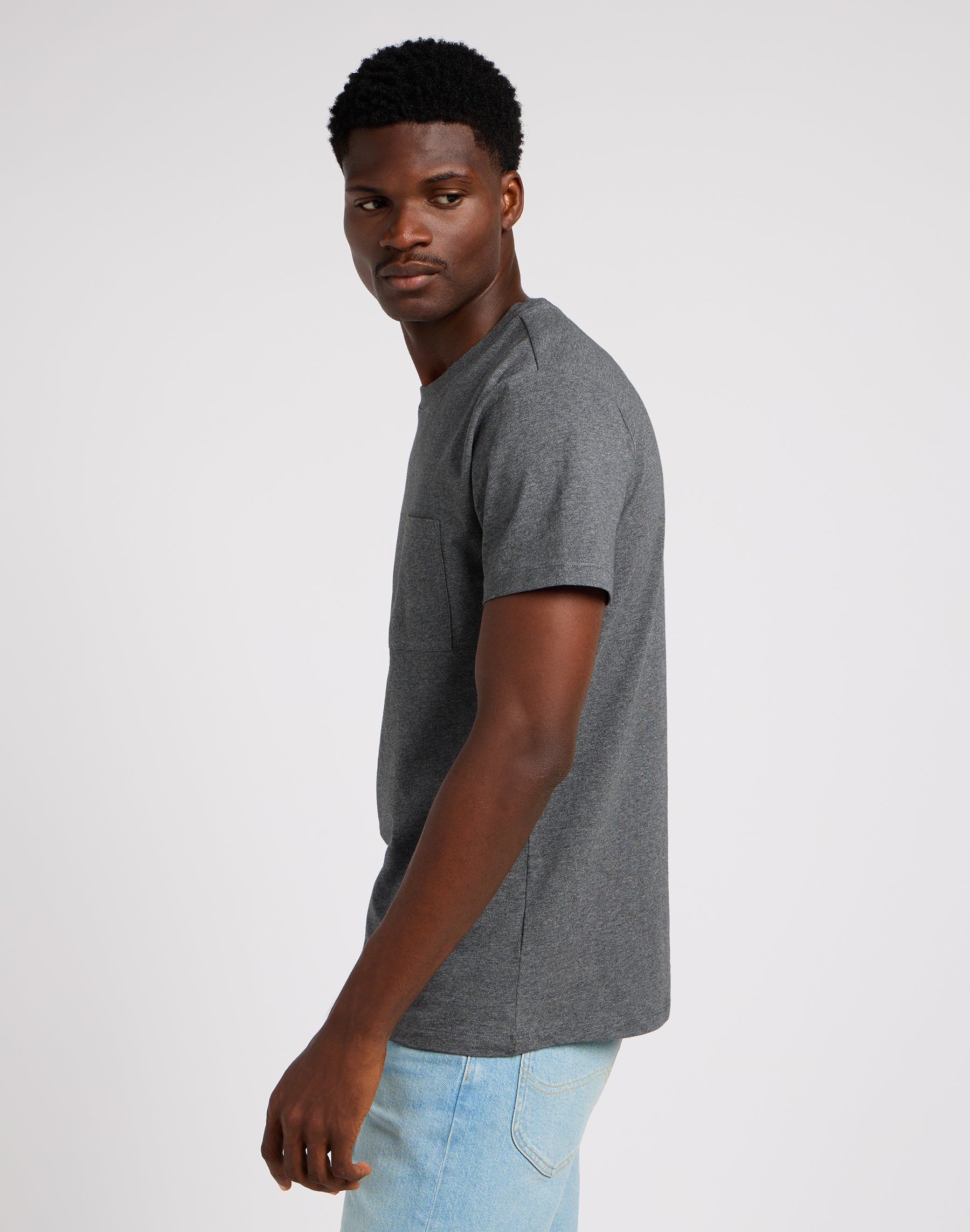 T-shirt Ultimate Pocket Tee in nero Lee   