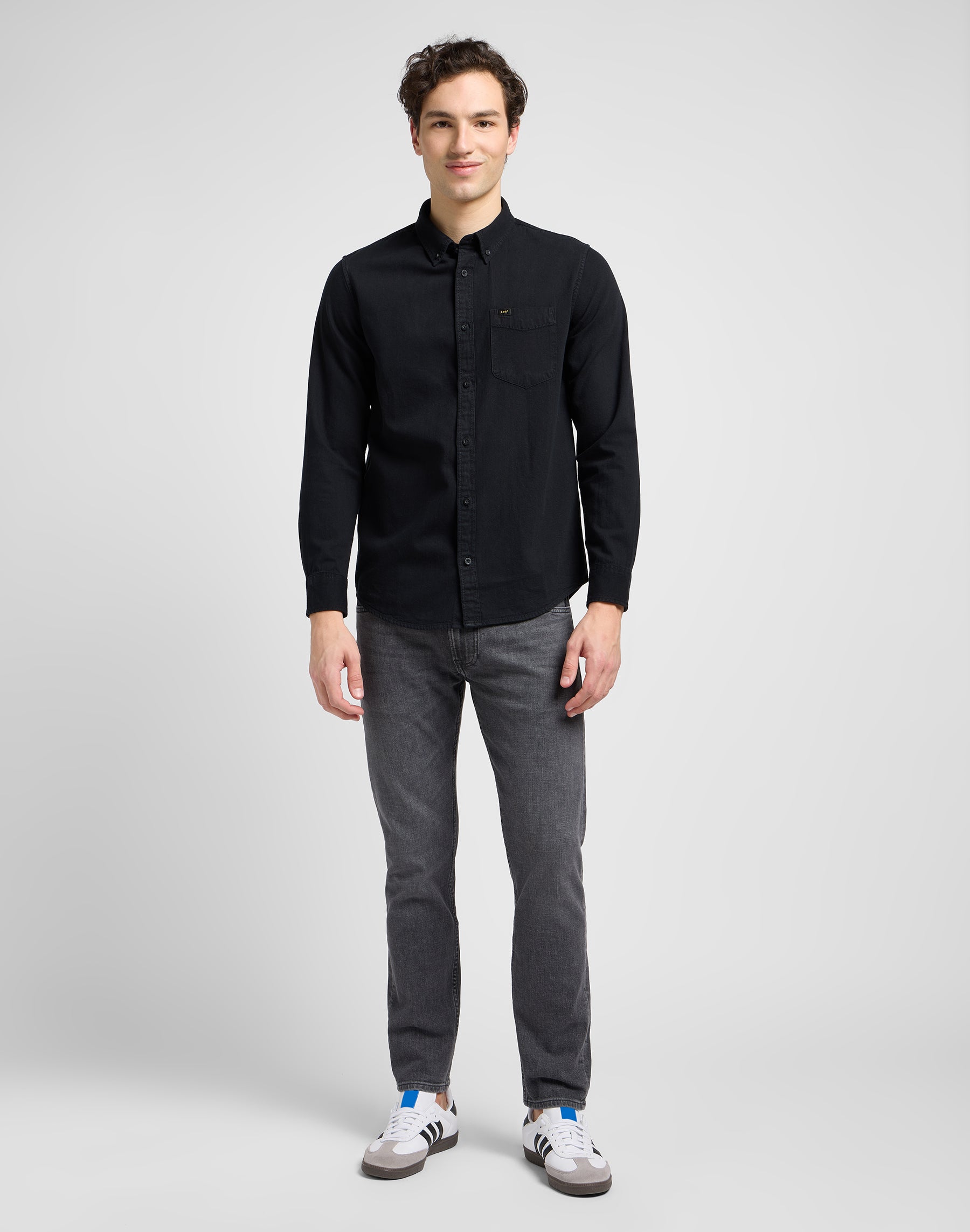 Lee Button Down in nero Camicie Lee