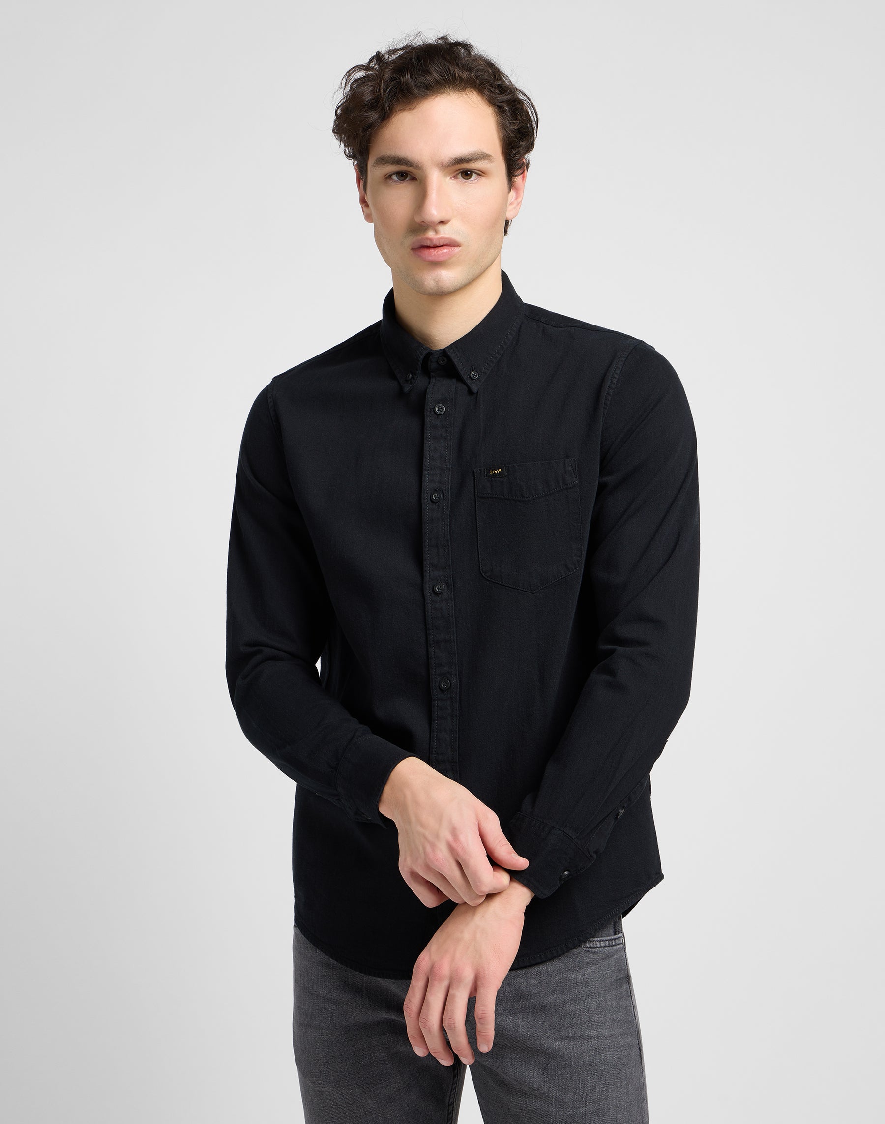 Lee Button Down in nero Camicie Lee