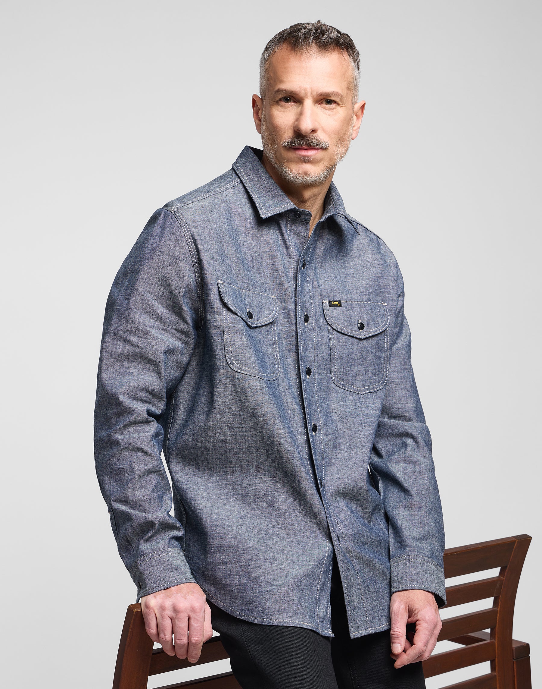 101 70S Camicia in Dry Lee   