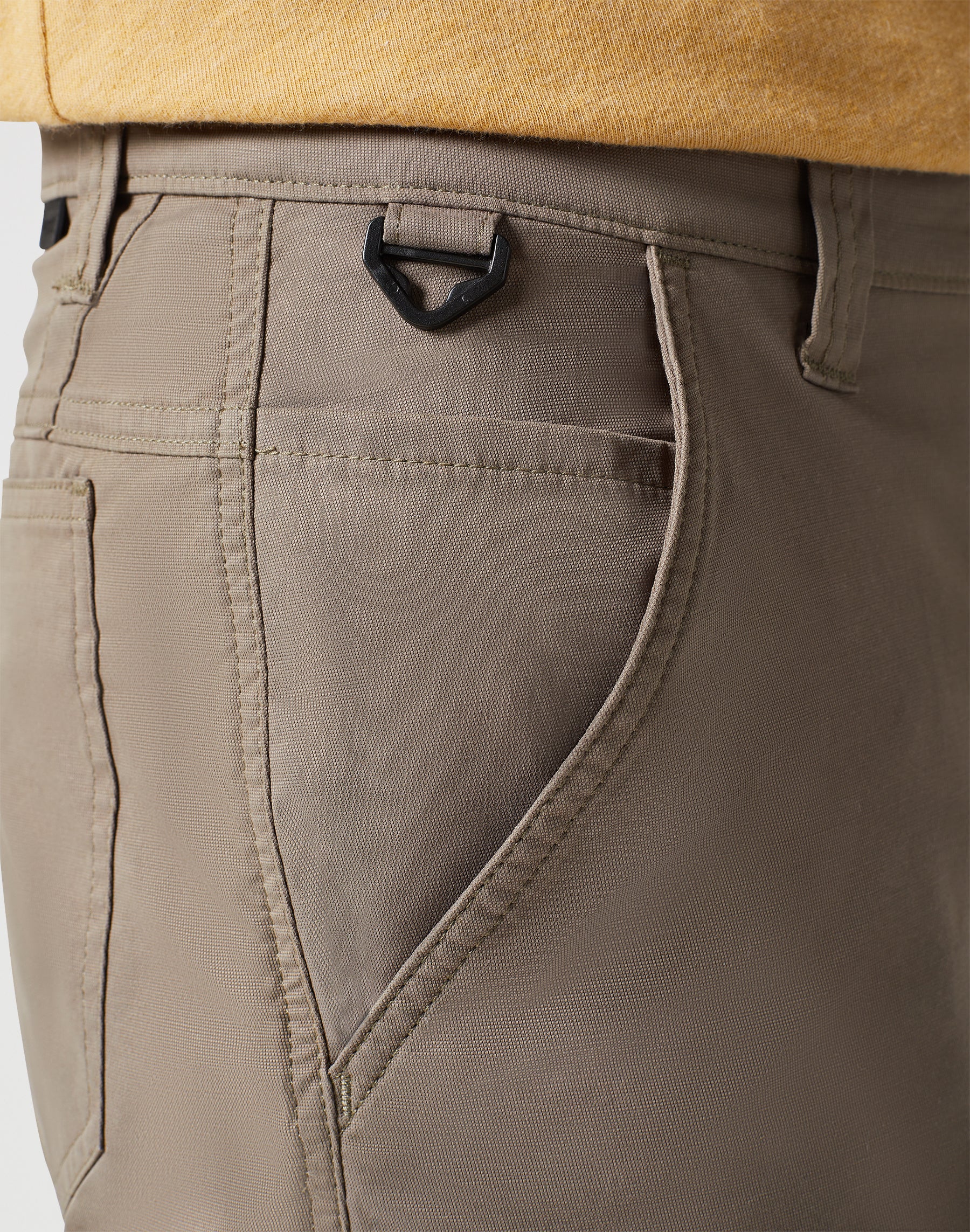 Pantalone utility sostenibile in corda elastica Pantaloni Wrangler   