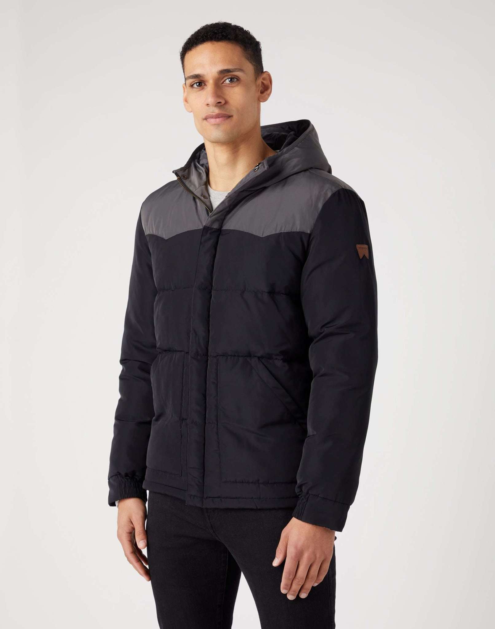 Giacca Puffer in nero Giacche Wrangler   